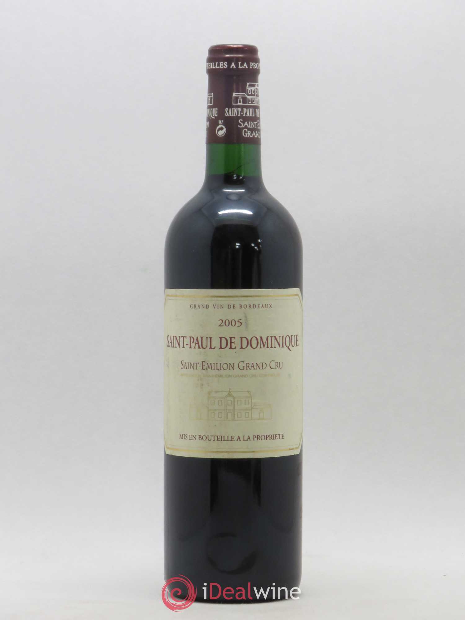 Saint-Paul de Dominique 2005 - Lot de 1 bouteille - 0