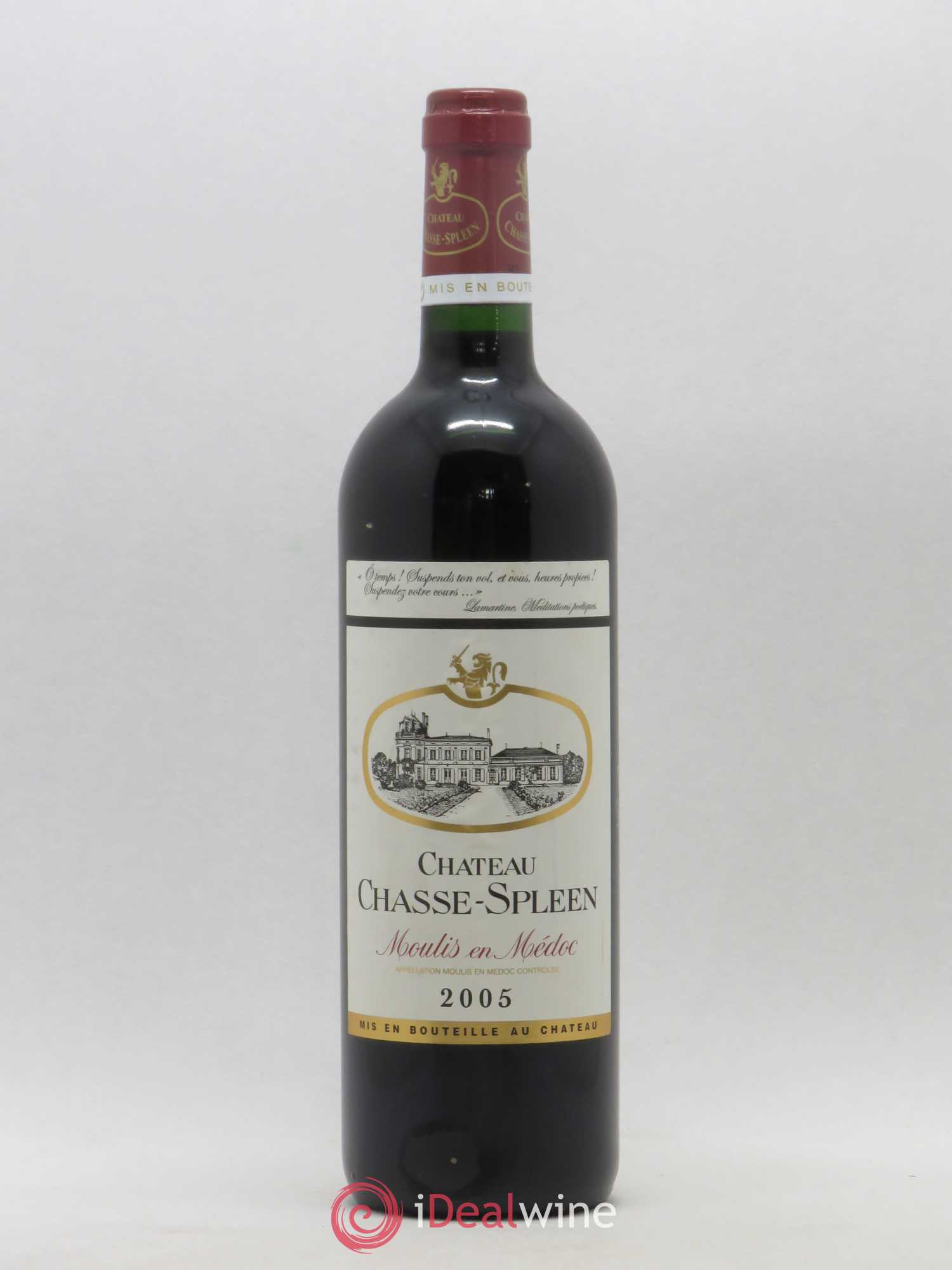 Château Chasse Spleen 2005 - Lot de 1 bouteille - 0