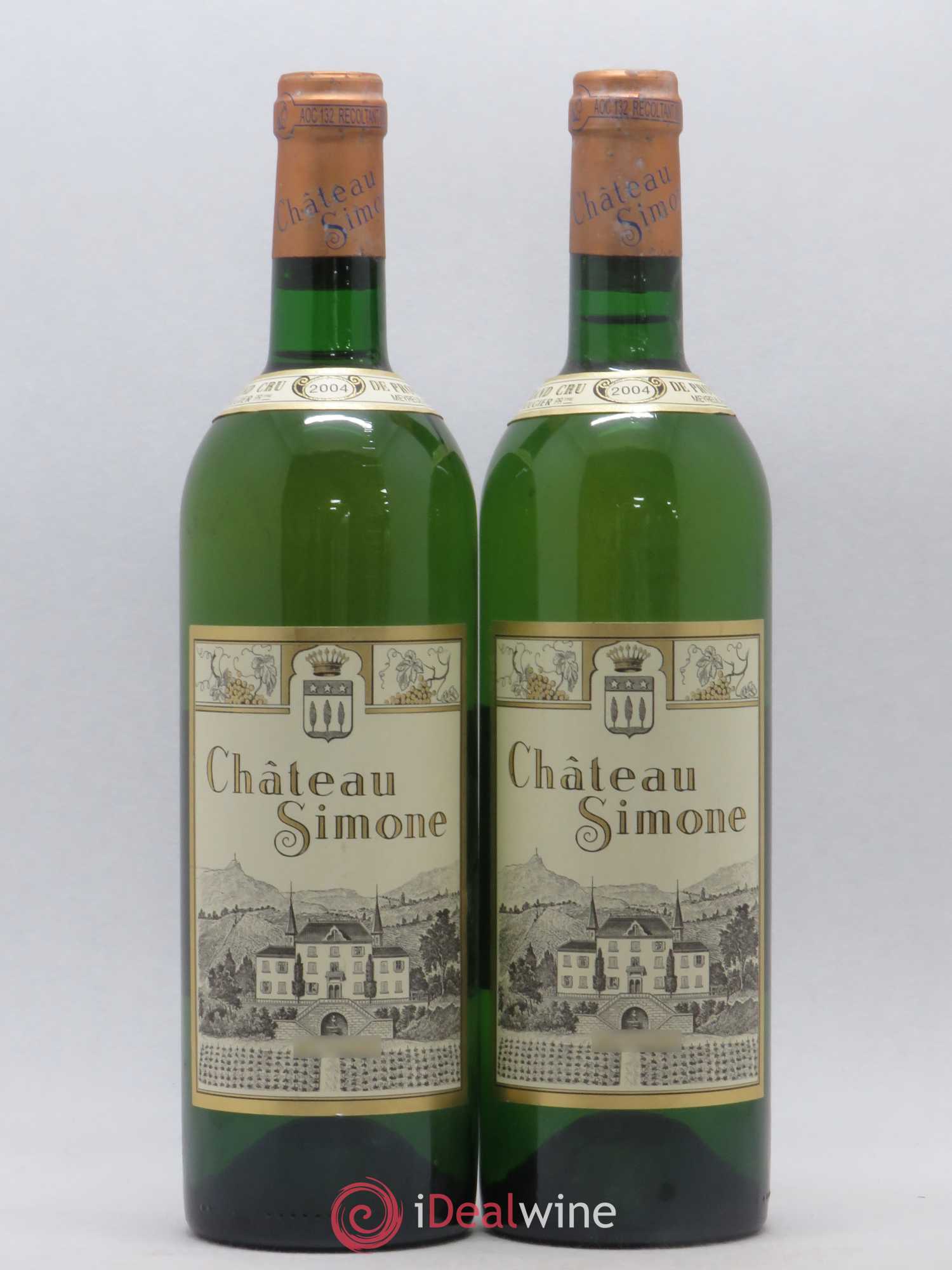 Palette Château Simone Famille Rougier 2004 - Lot de 2 bouteilles - 0