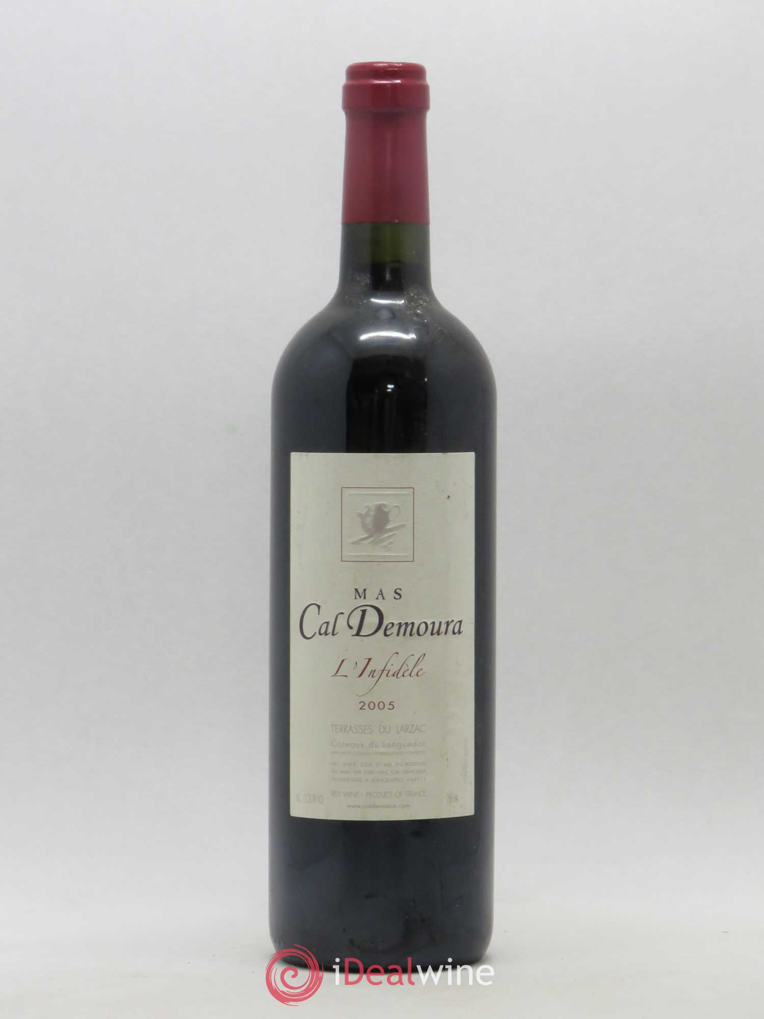 Terrasses du Larzac L'Infidèle Mas Cal Demoura 2005 - Lot de 1 bouteille - 0