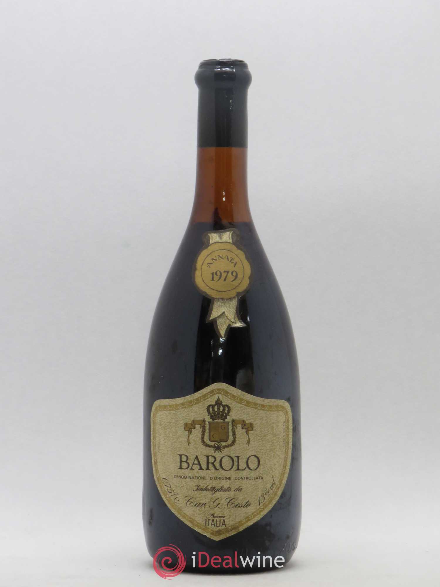 Barolo Cave G. Cesto 1979 - Posten von 1 Flasche - 0