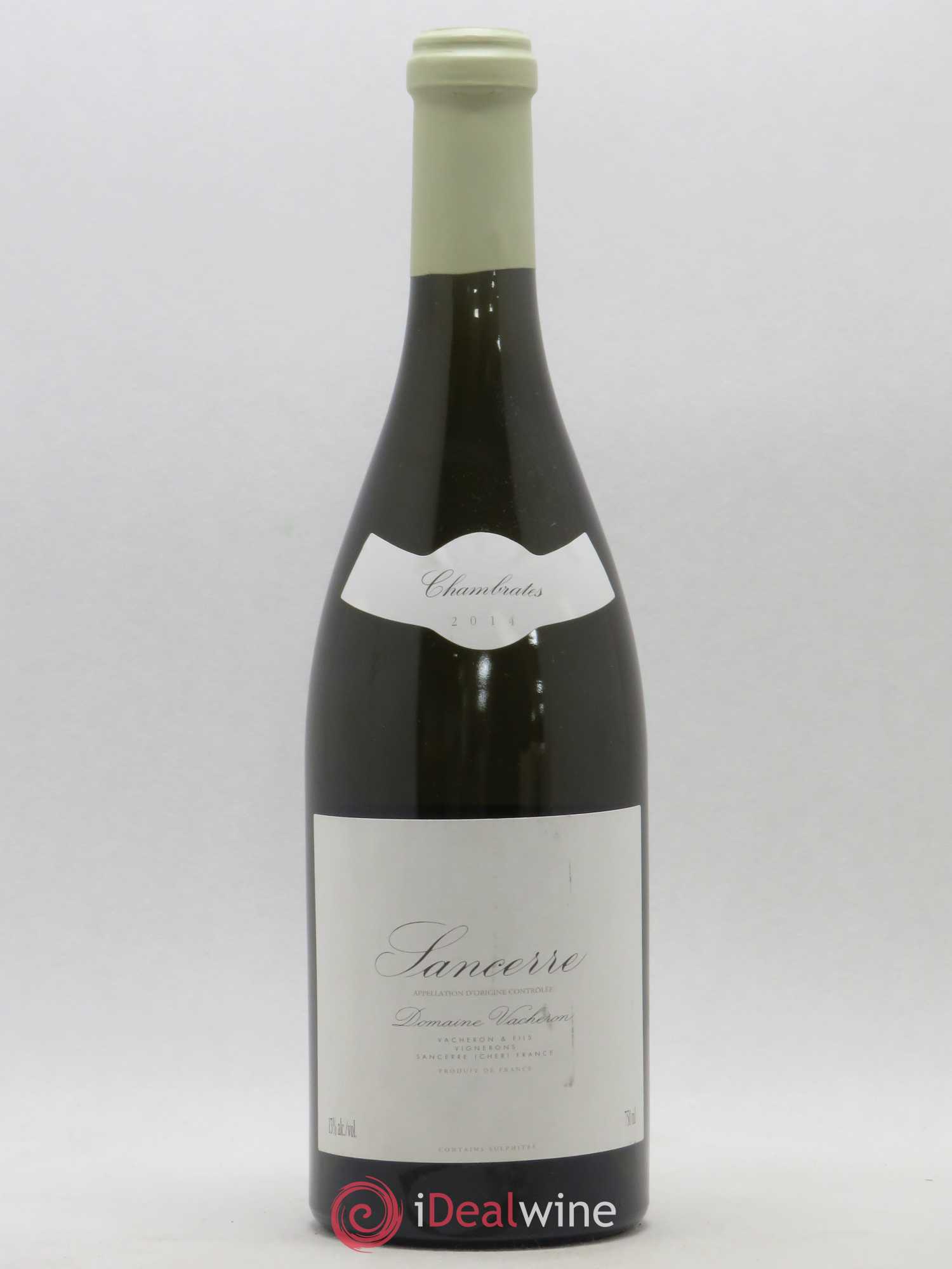 Sancerre Chambrates Domaine Vacheron et Fils 2014 - Lot de 1 bouteille - 0