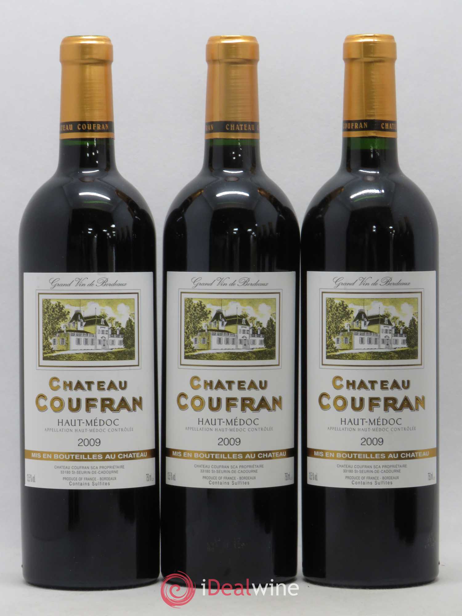 Château Coufran Cru Bourgeois 2009 - Lot de 6 bouteilles - 1