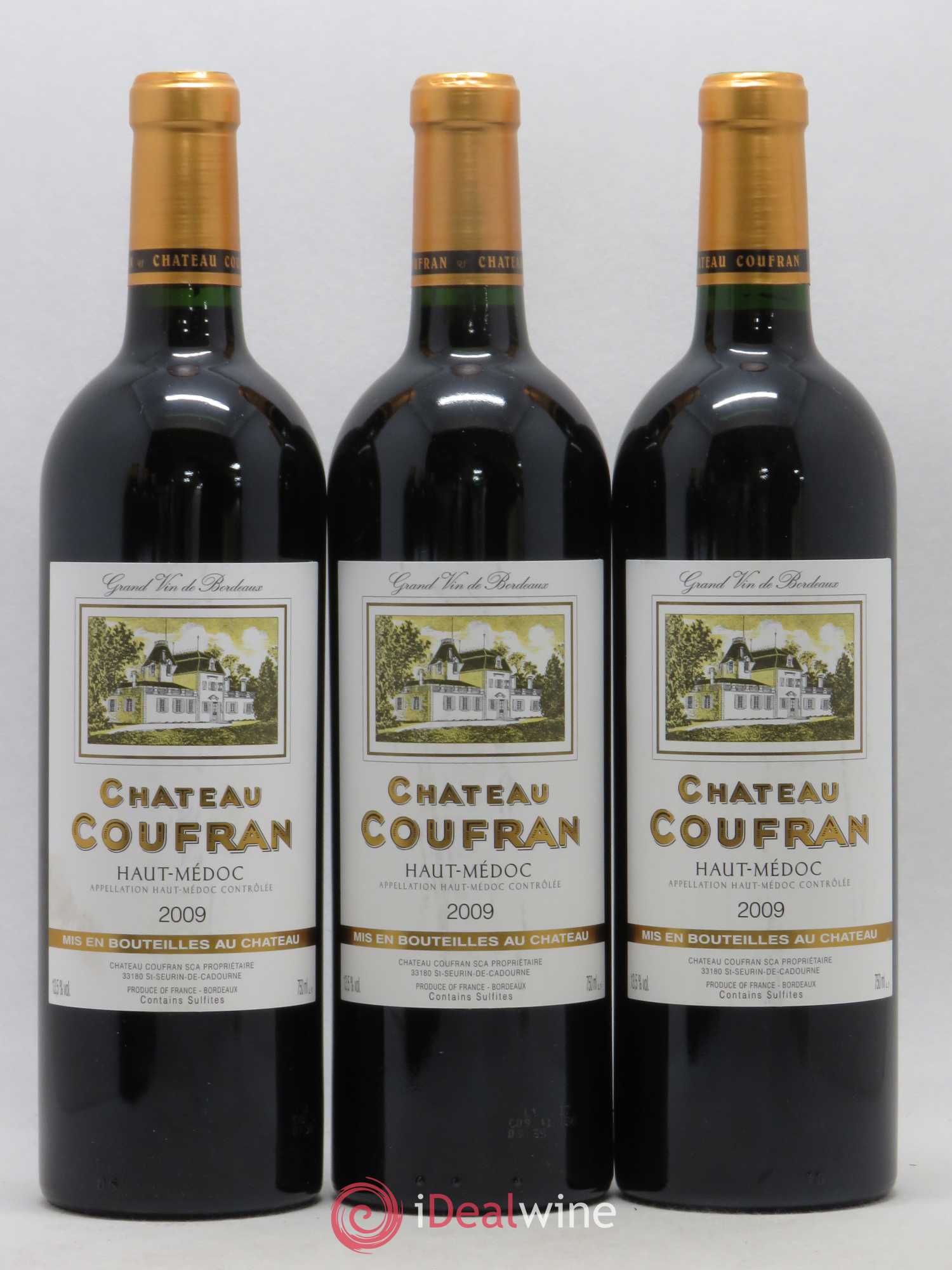 Château Coufran Cru Bourgeois 2009 - Lot de 6 bouteilles - 2