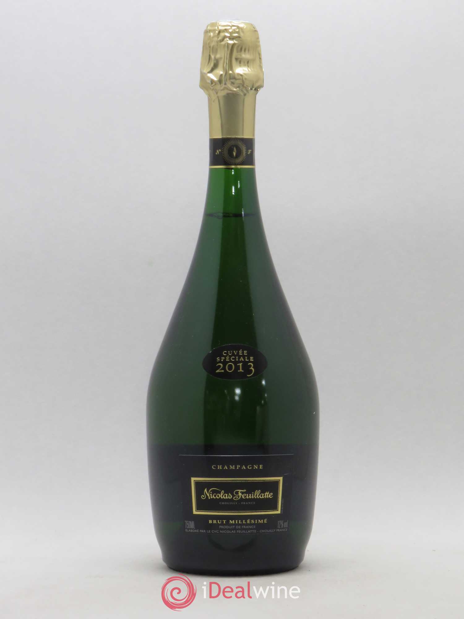 Champagne Cuvée Spéciale Nicolas Feuillate 2013 - Lot de 1 bouteille - 0