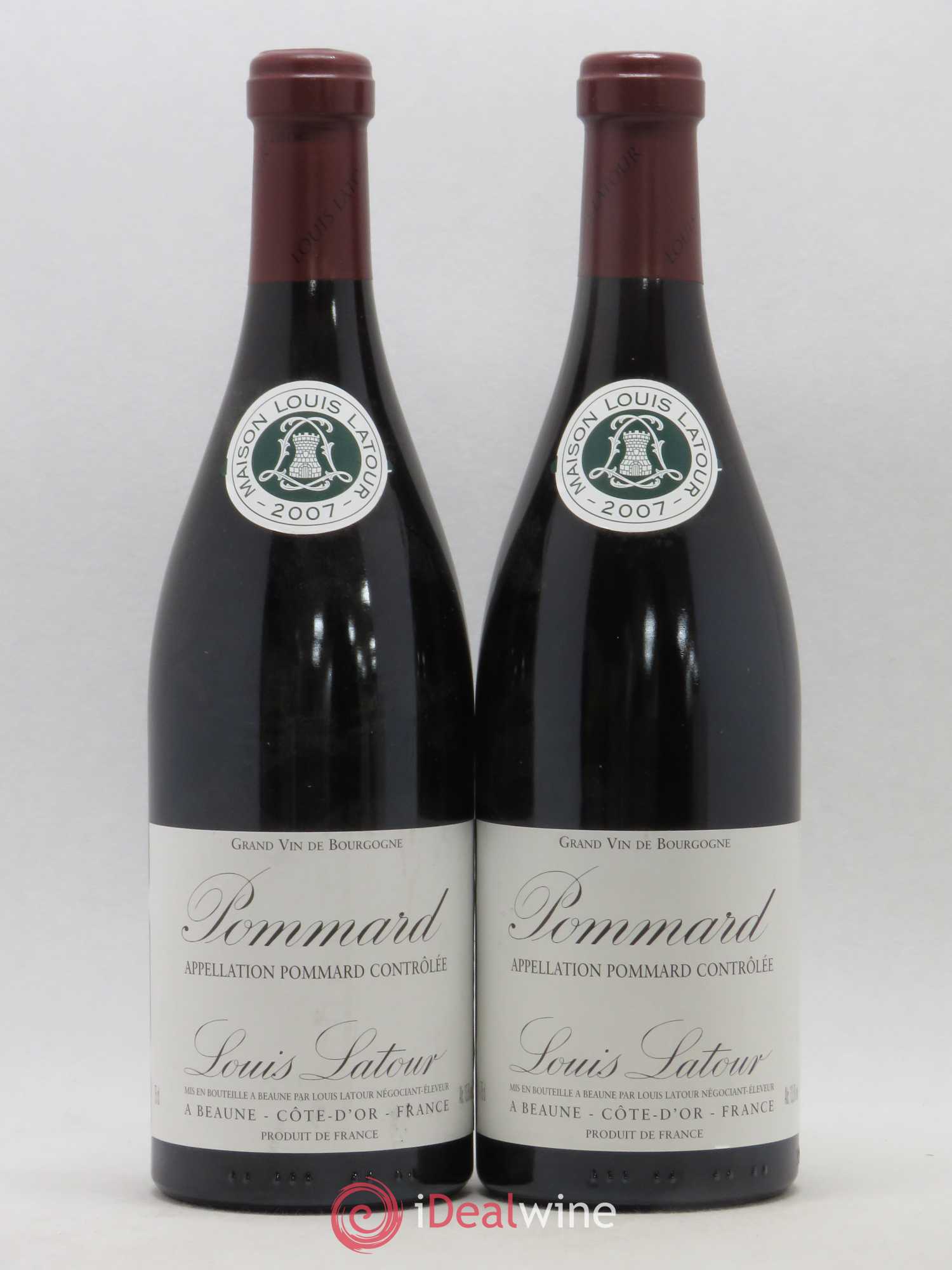 Pommard Louis Latour 2007 - Lot de 2 bouteilles - 0