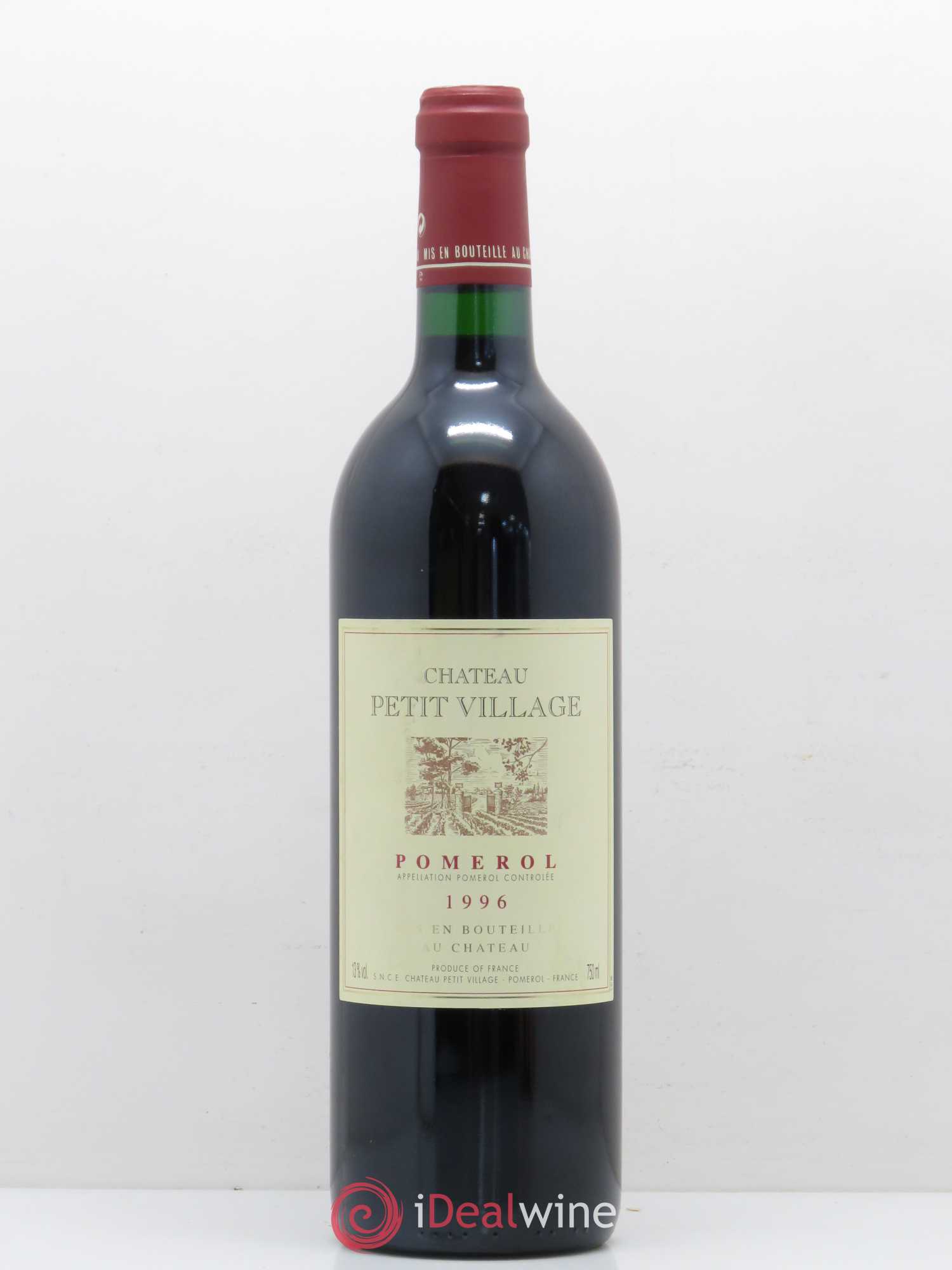 Château Petit Village 1996 - Lot de 1 bouteille - 0