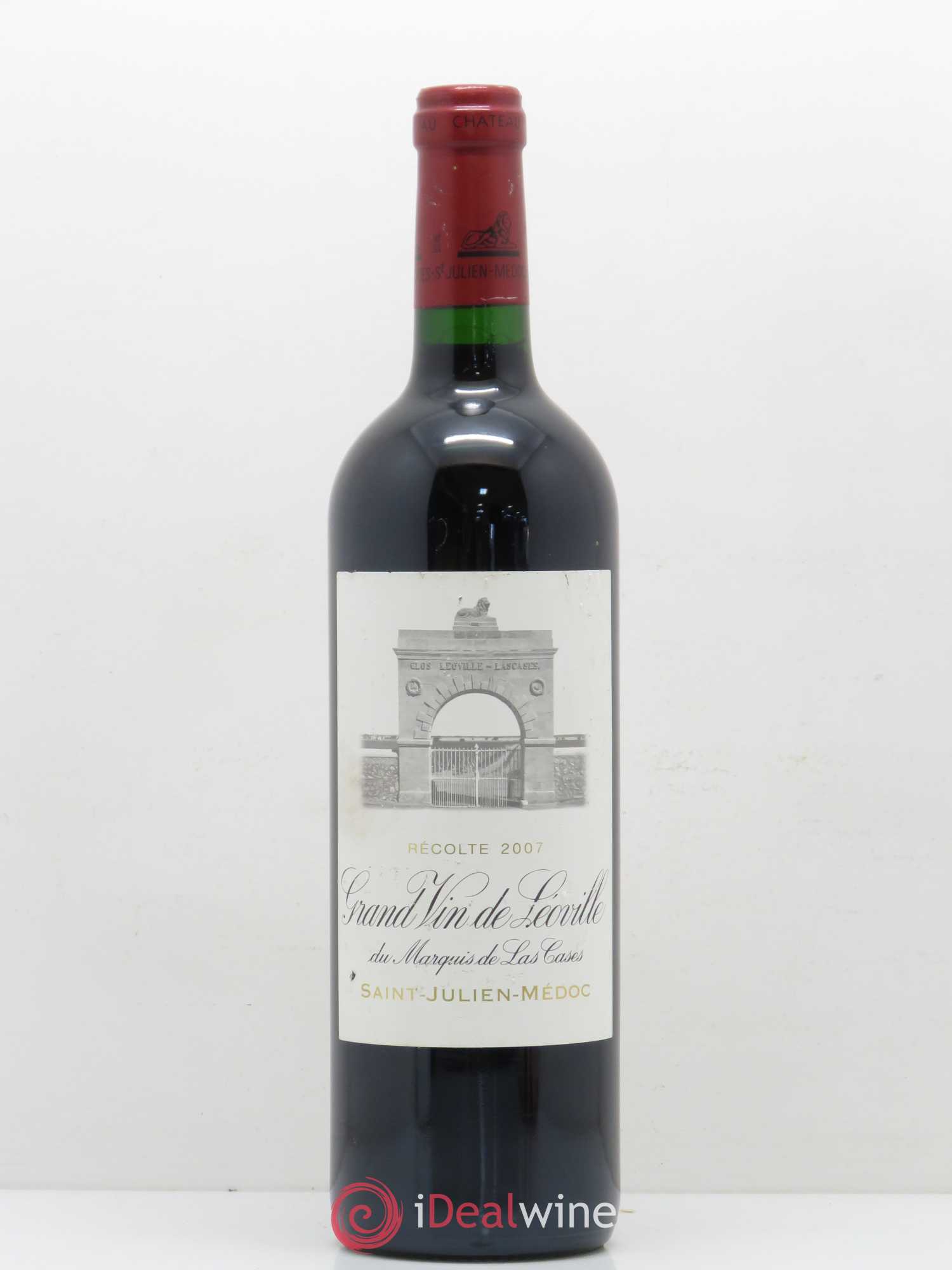 Château Léoville Las Cases 2ème Grand Cru Classé 2007 - Lot de 1 bouteille - 0