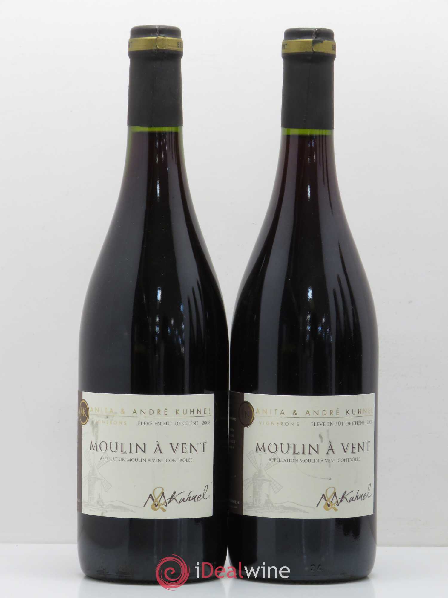 Moulin-à-Vent Anita et Andre Kuhnel 2008 - Posten von 5 Flaschen - 2