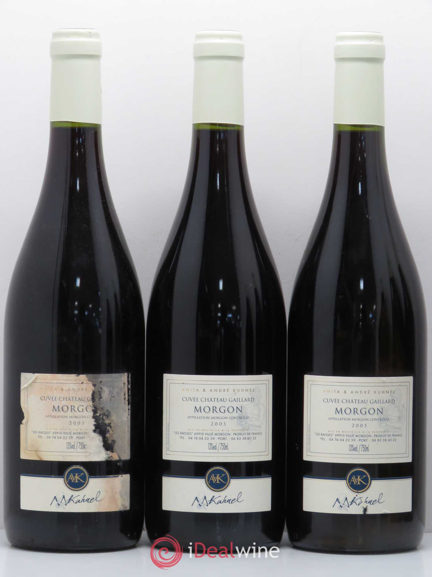 Morgon Cuvée Château Gaillard 2005 - Posten von 6 Flaschen - 1
