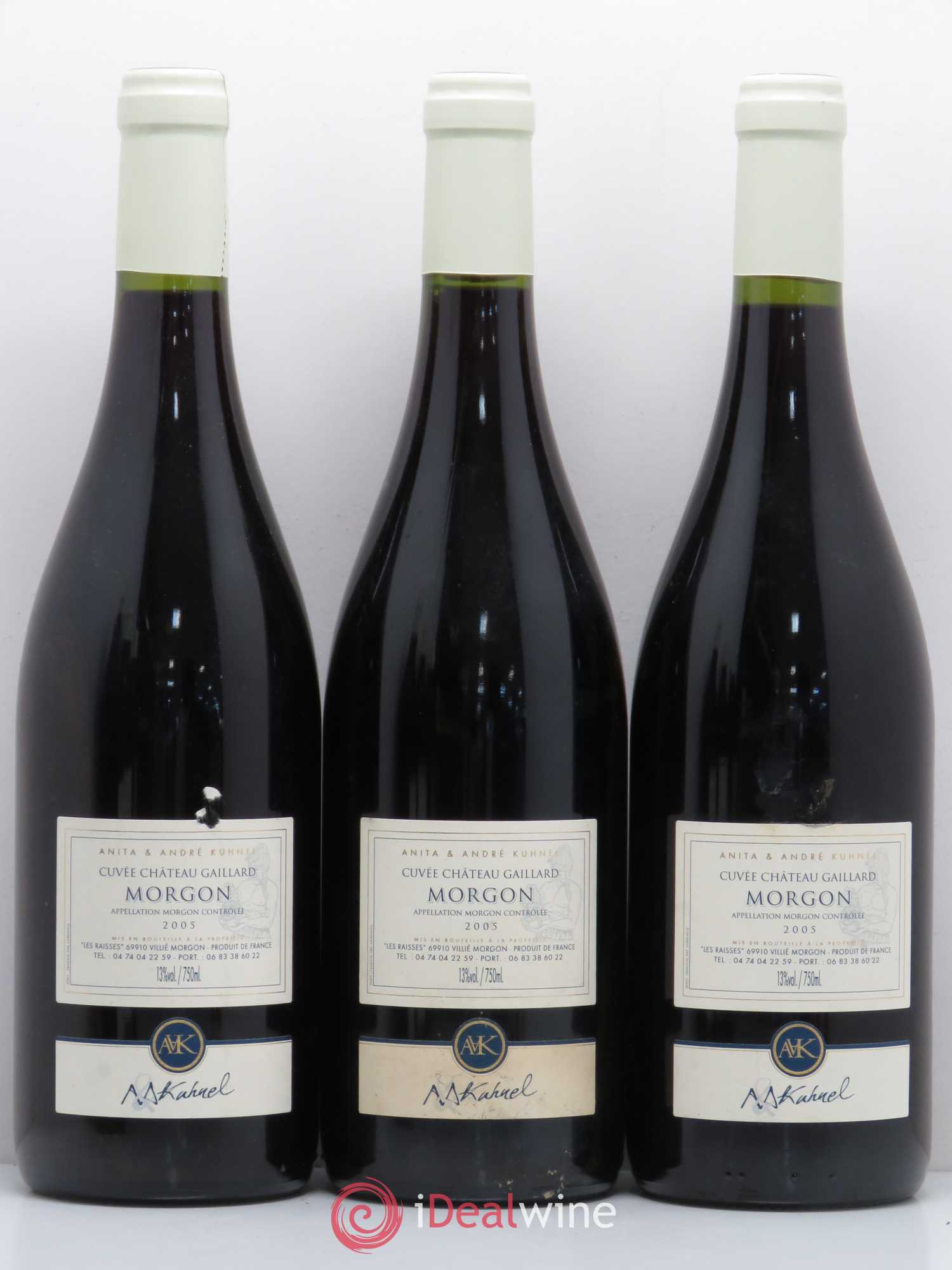 Morgon Cuvée Château Gaillard 2005 - Posten von 6 Flaschen - 2