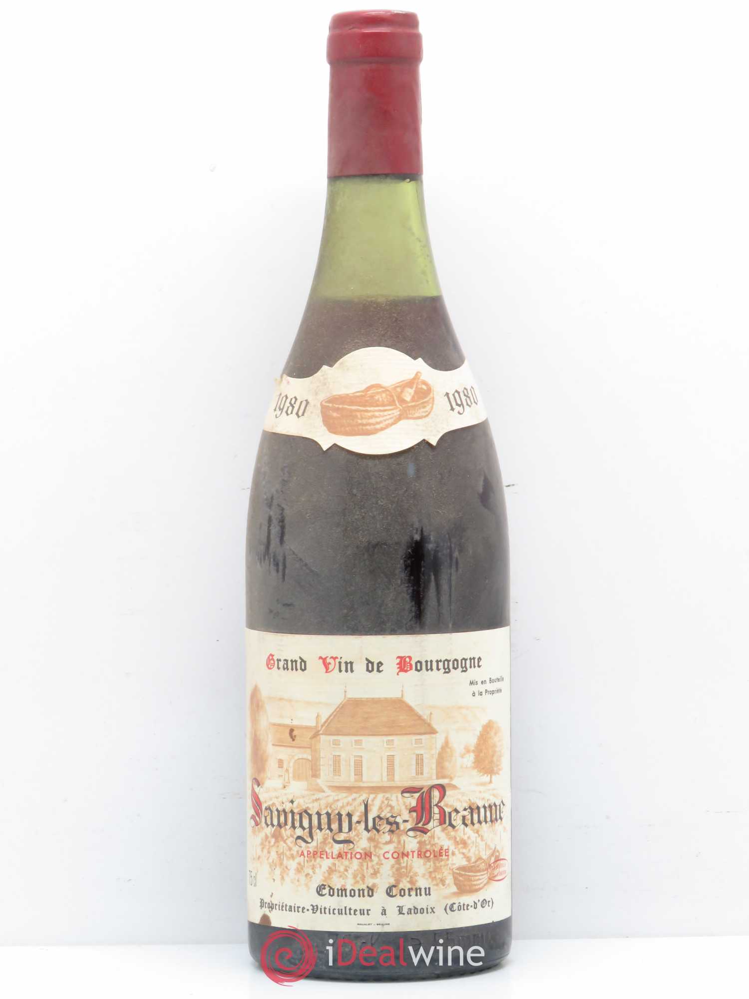 Savigny-lès-Beaune Edmond Cornu 1980 - Lot de 1 bouteille - 0