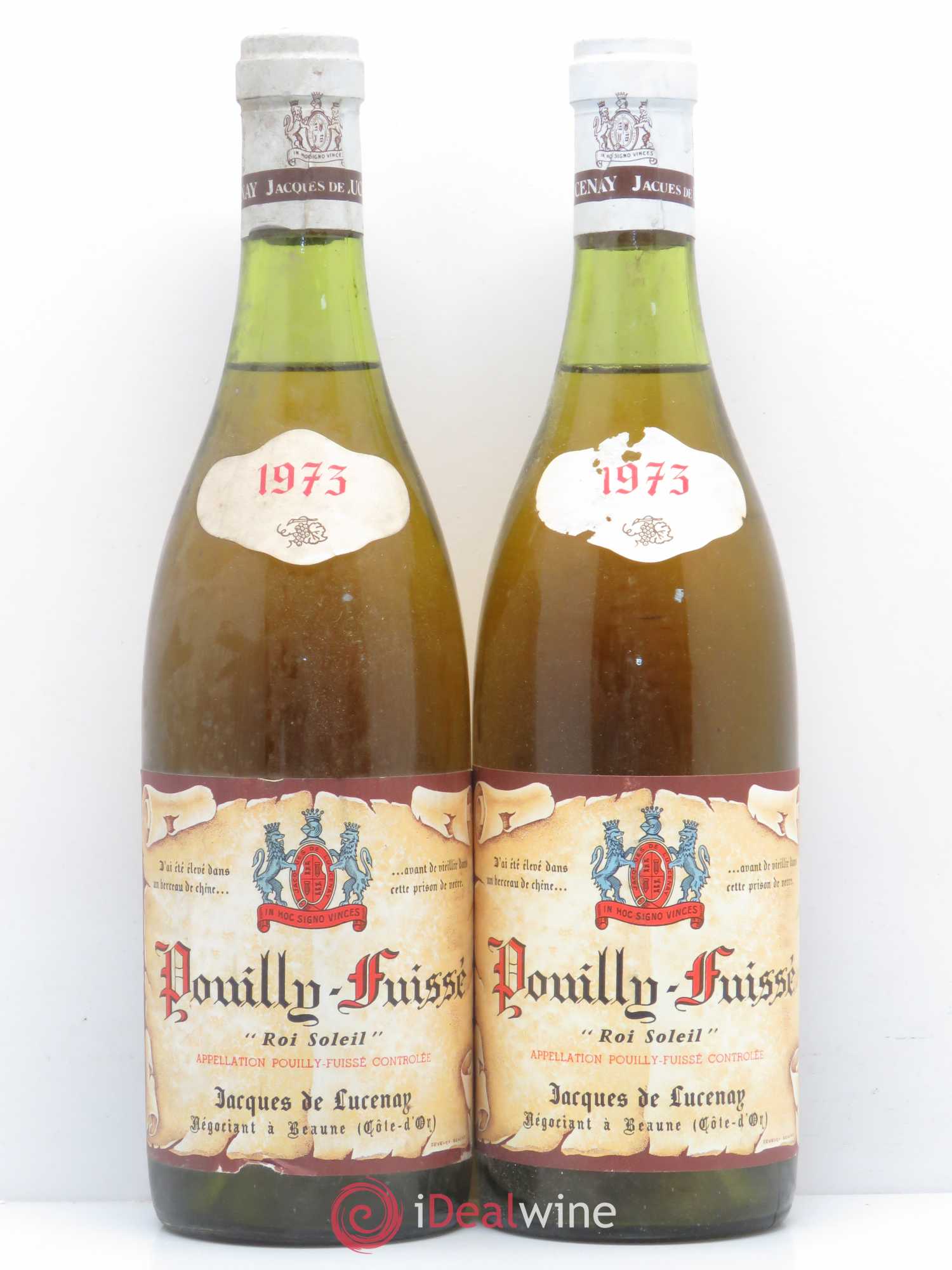 Pouilly-Fuissé Roi Soleil Domaine Lucenay (sans prix de réserve) 1973 - Posten von 5 Flaschen - 2