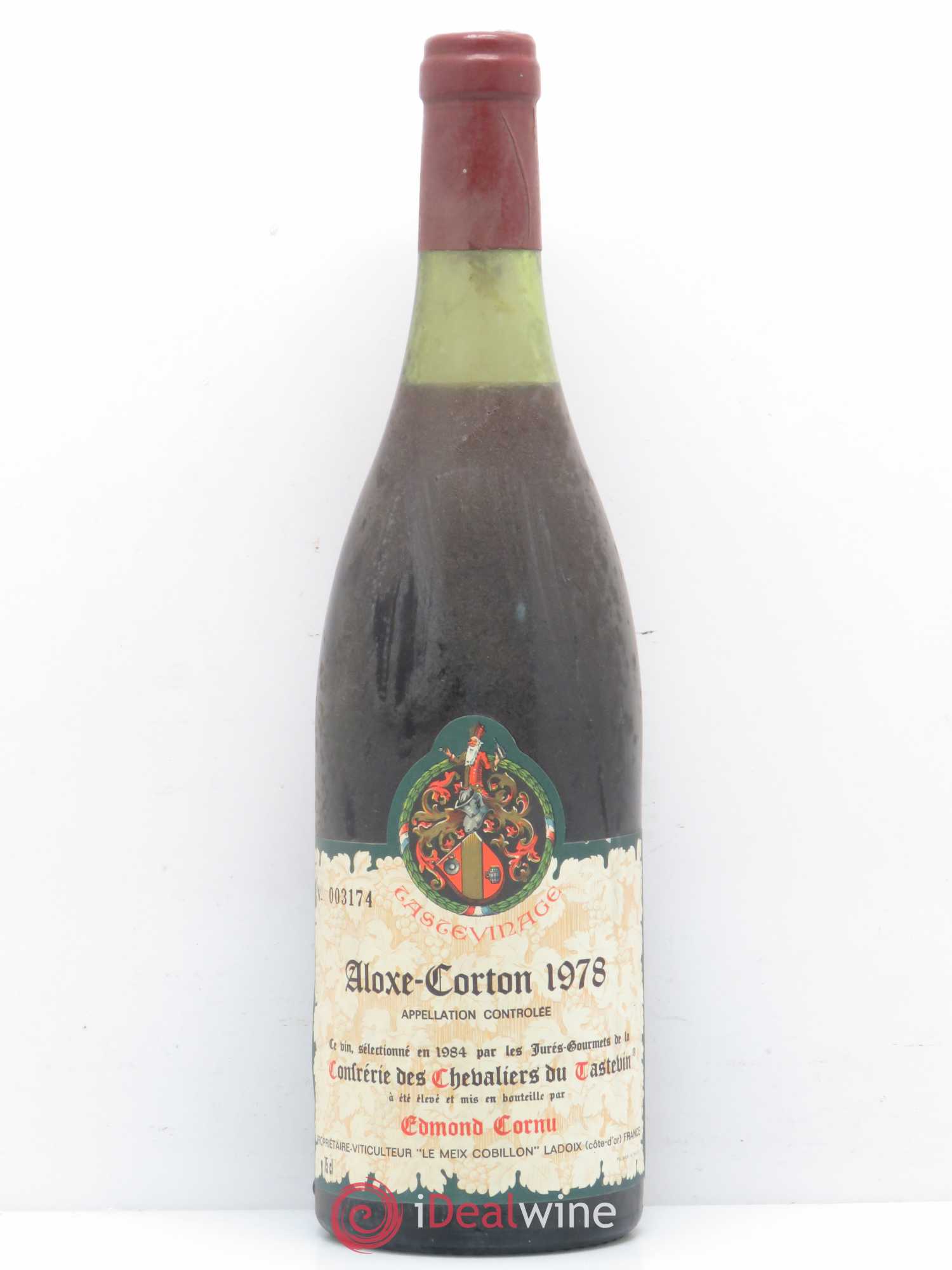 Aloxe-Corton Tastevinage Corny 1978 - Lot de 1 bouteille - 0