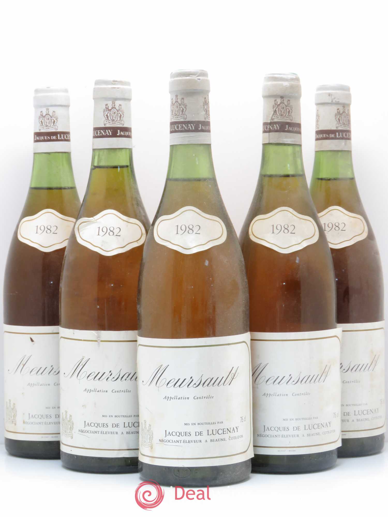 Meursault Lucenay (sans prix de réserve) 1982 - Posten von 5 Flaschen - 0