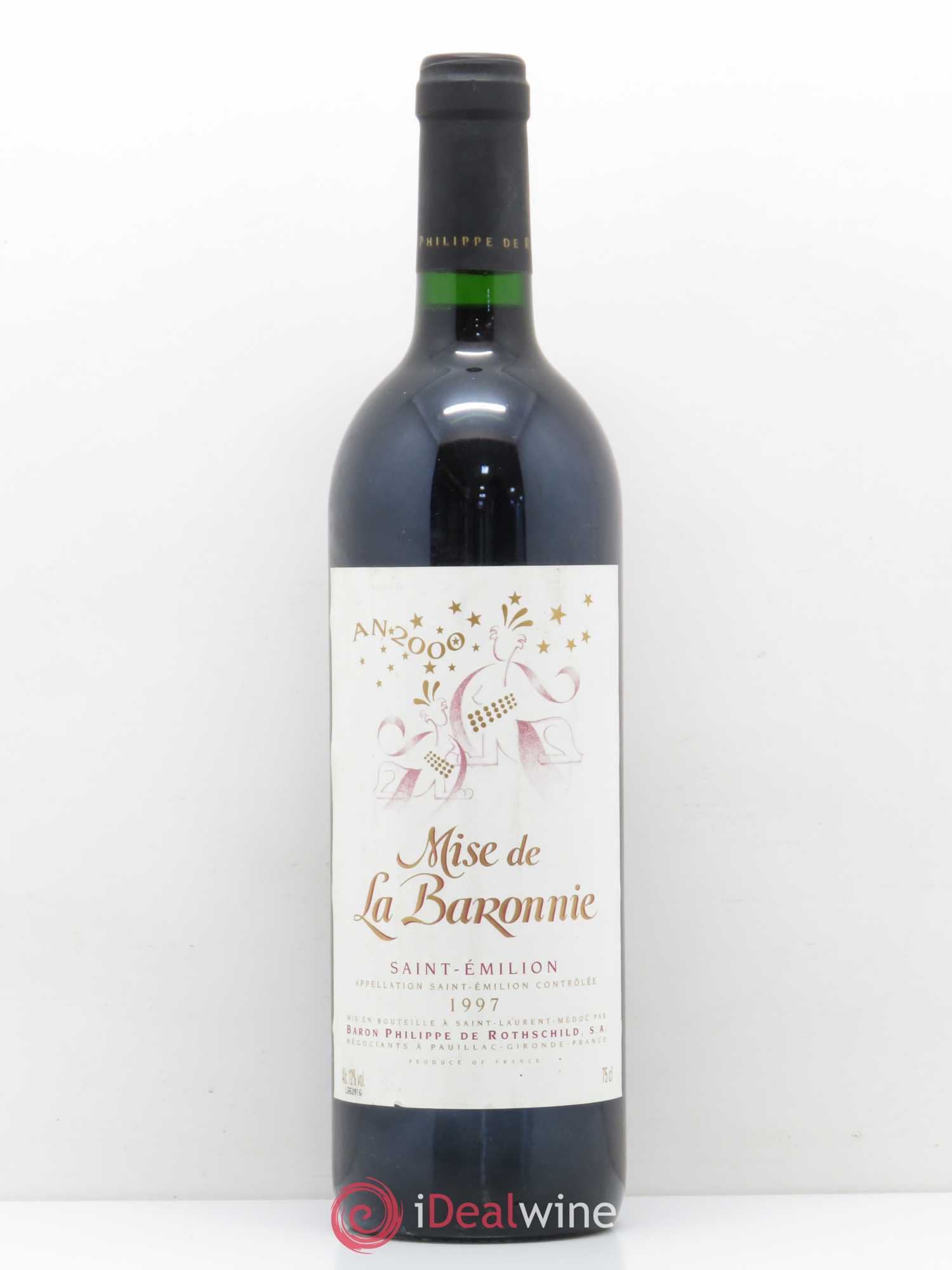 Saint-Émilion Mise de la Baronnie (sans prix de réserve) 1997 - Posten von 1 Flasche - 0