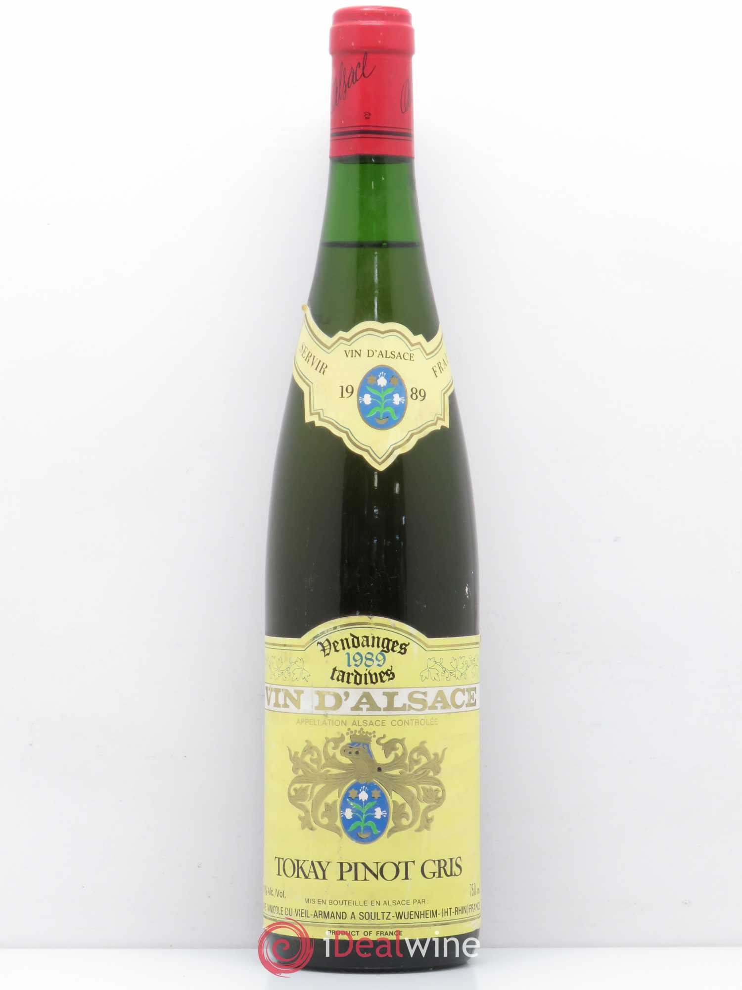 Pinot Gris Vendanges Tardives Cave Vinicole du Viel Armand (sans prix de réserve) 1989 - Posten von 1 Flasche - 0