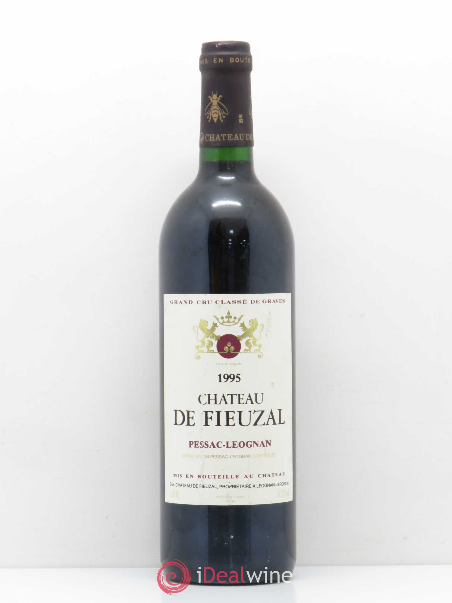 Château de Fieuzal Cru Classé de Graves 1995 - Lot de 1 bouteille - 0