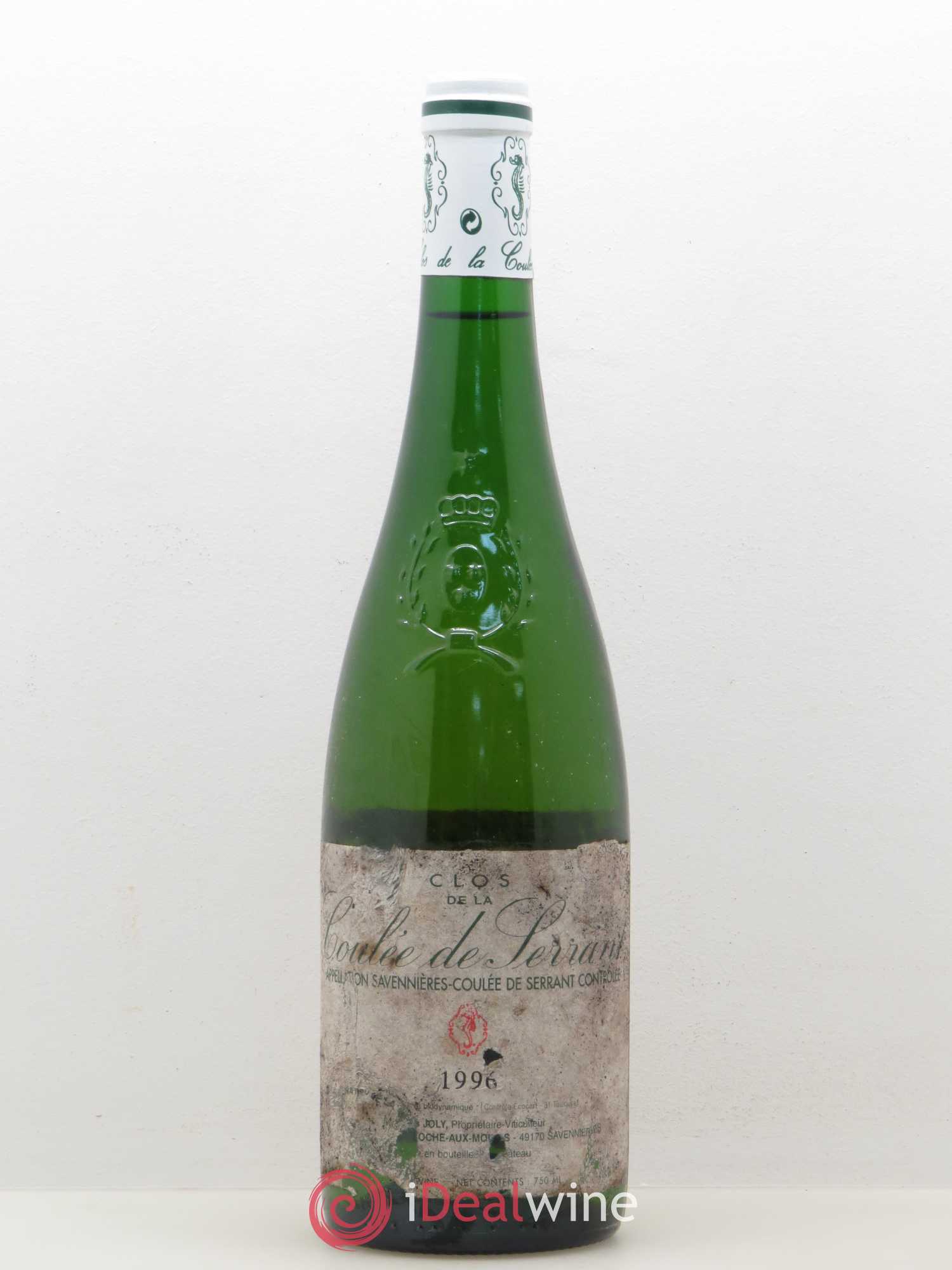 Savennières Clos de la Coulée de Serrant Vignobles de la Coulée de Serrant - Nicolas Joly 1996 - Lot de 1 bouteille - 0