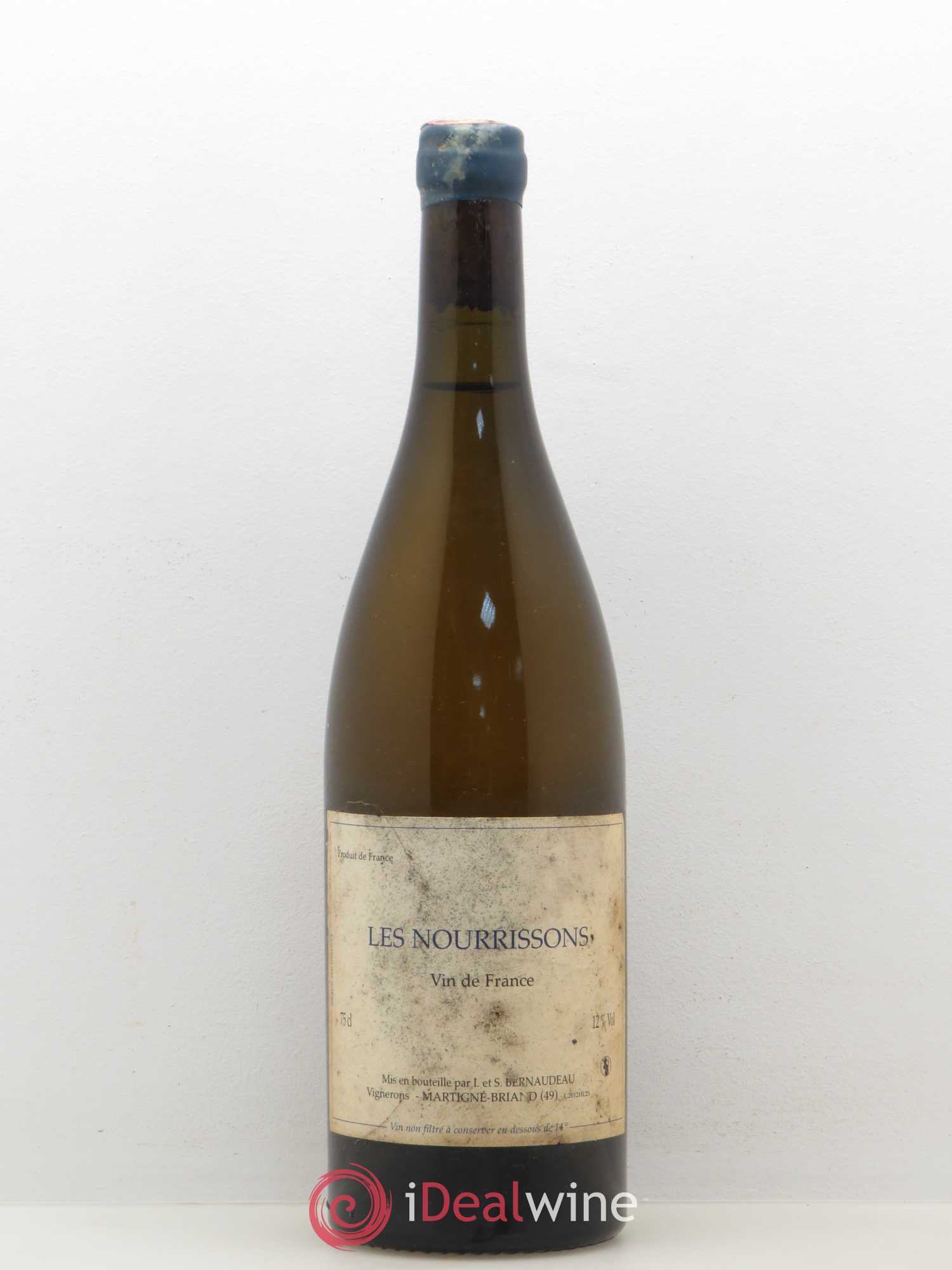 Vin de France Les Nourrissons Stéphane Bernaudeau 2012 - Lot de 1 bouteille - 0