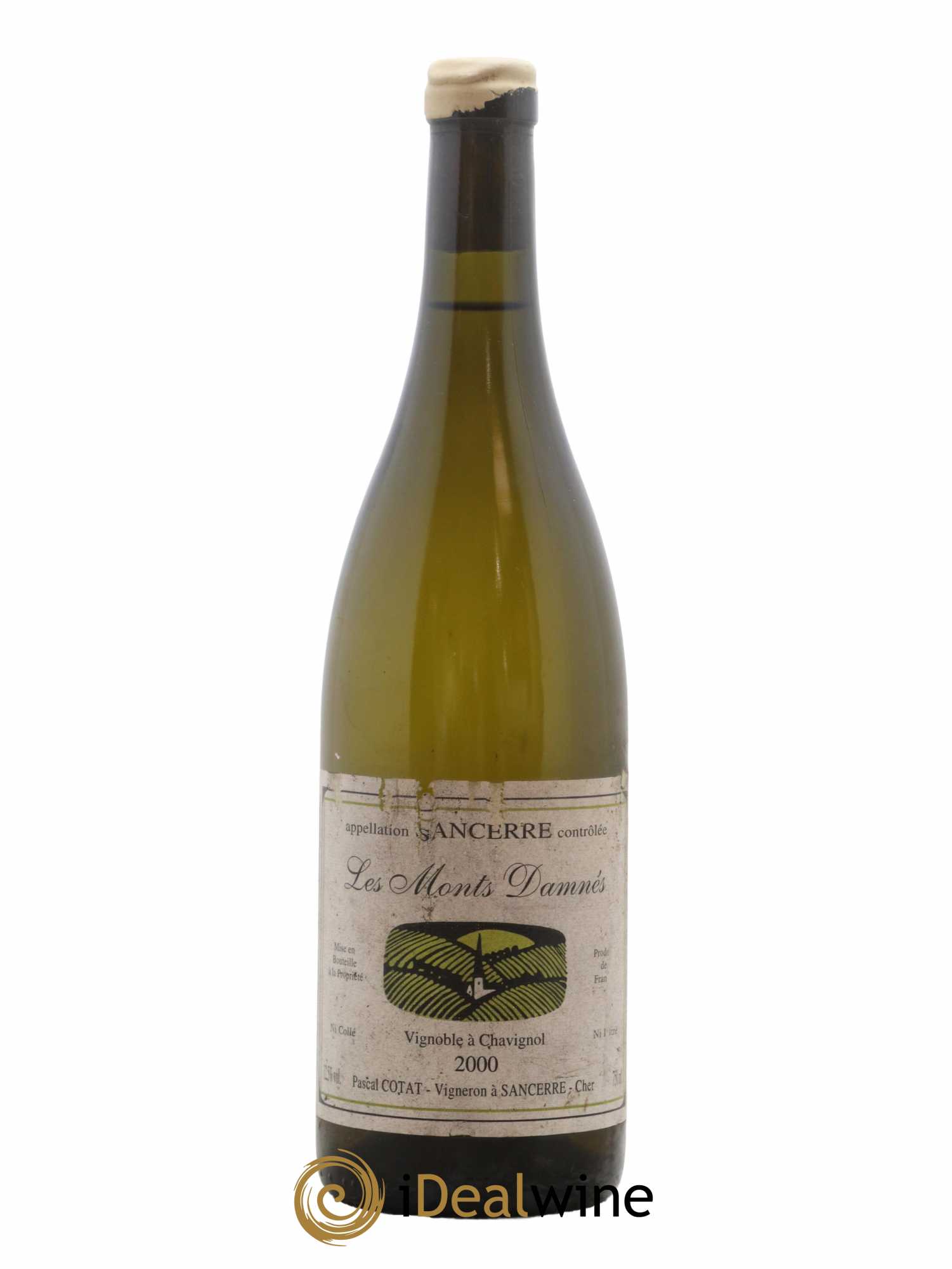 Sancerre Les Monts Damnés Pascal Cotat 2000 - Lot de 1 bouteille - 0