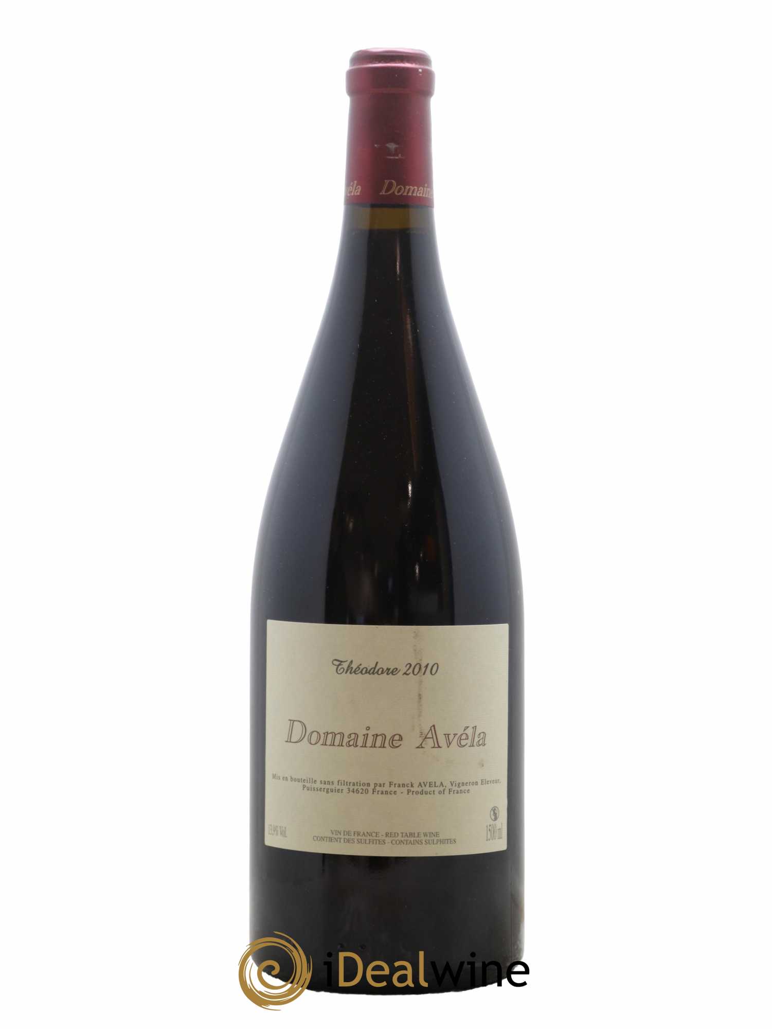Vin de France Théodore Avéla 2010 - Lot de 1 magnum - 0
