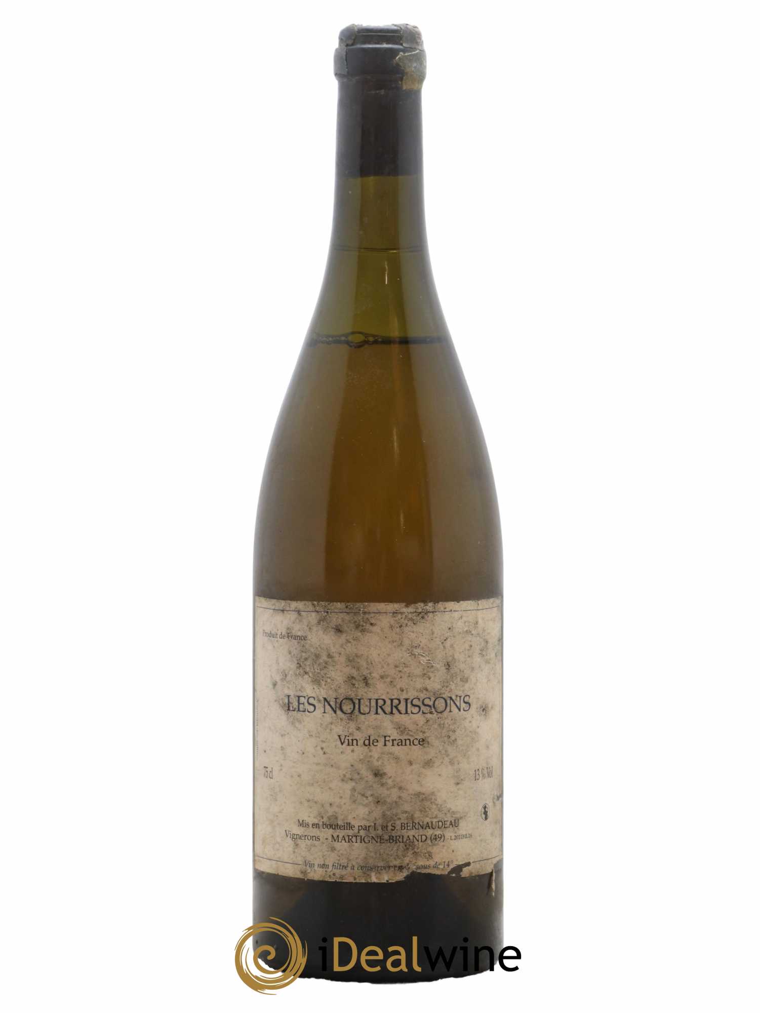 Vin de France Les Nourrissons Stéphane Bernaudeau 2011 - Lot de 1 bouteille - 0