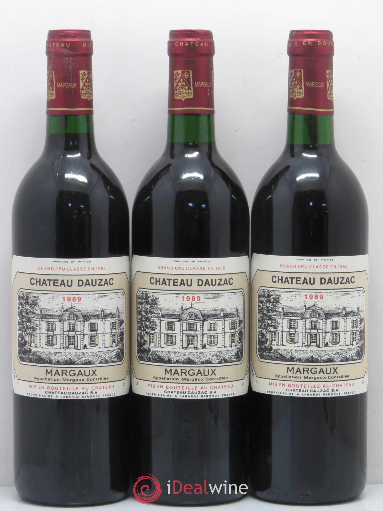 Château Dauzac 5ème Grand Cru Classé 1989 - Lot de 6 bouteilles - 2
