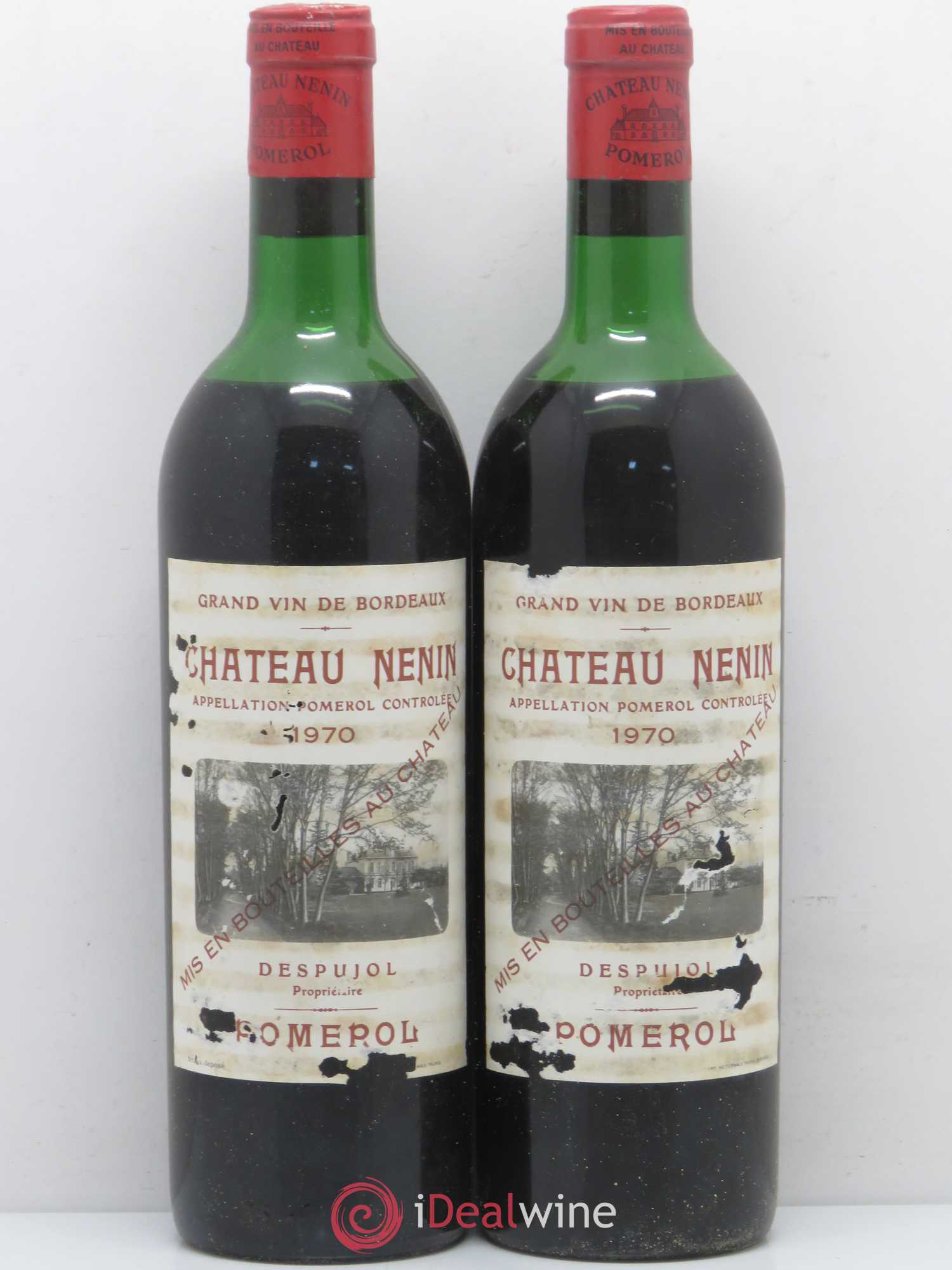 Château Nenin 1970 - Lot de 7 bouteilles - 2