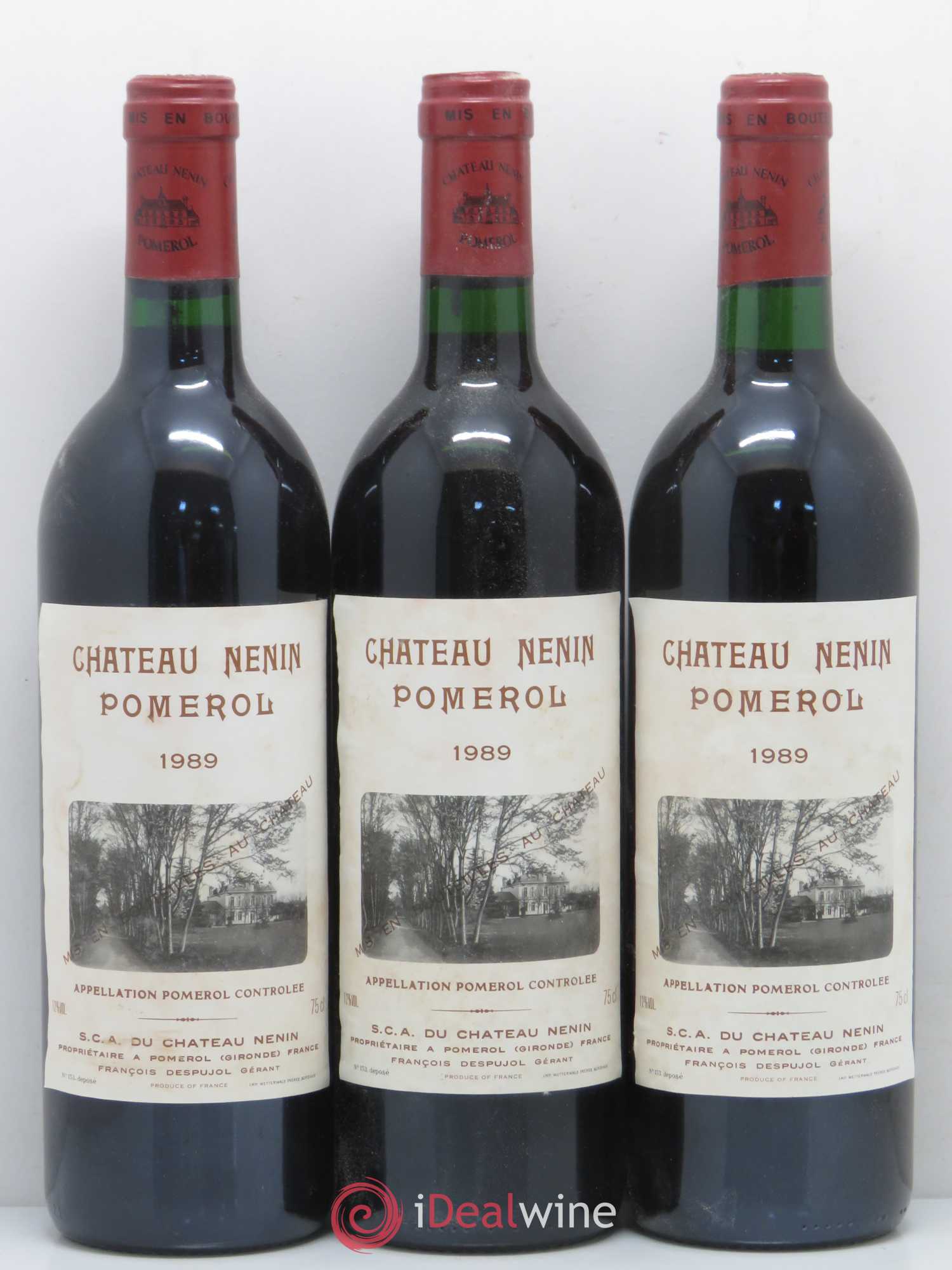 Château Nenin 1989 - Lot de 12 bouteilles - 2