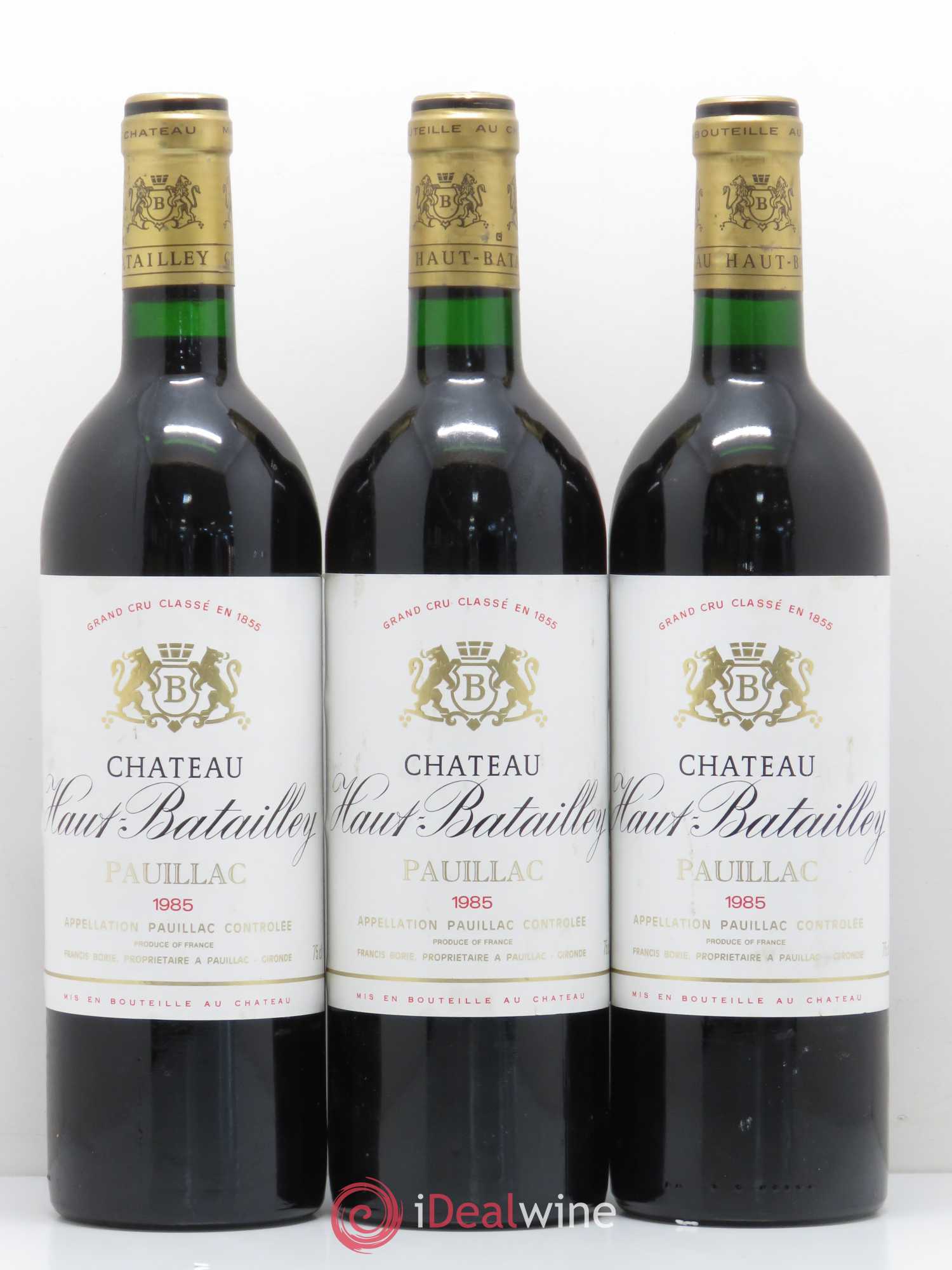 Château Haut Batailley 5ème Grand Cru Classé 1985 - Lot de 6 bouteilles - 2