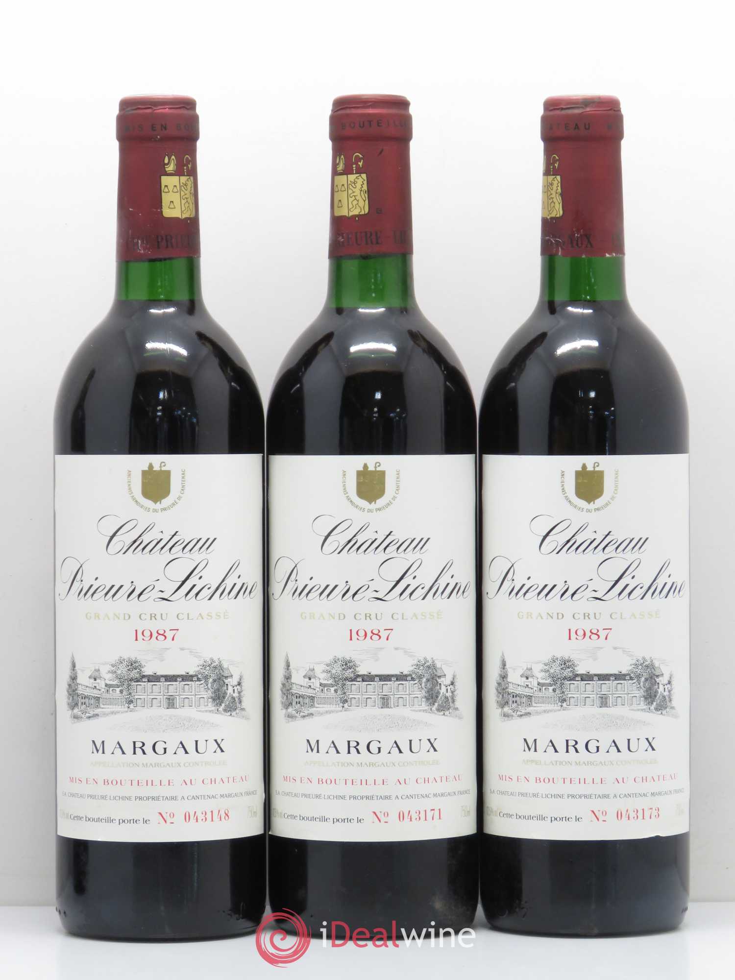 Château Prieuré Lichine 4ème Grand Cru Classé 1987 - Lot de 12 bouteilles - 4