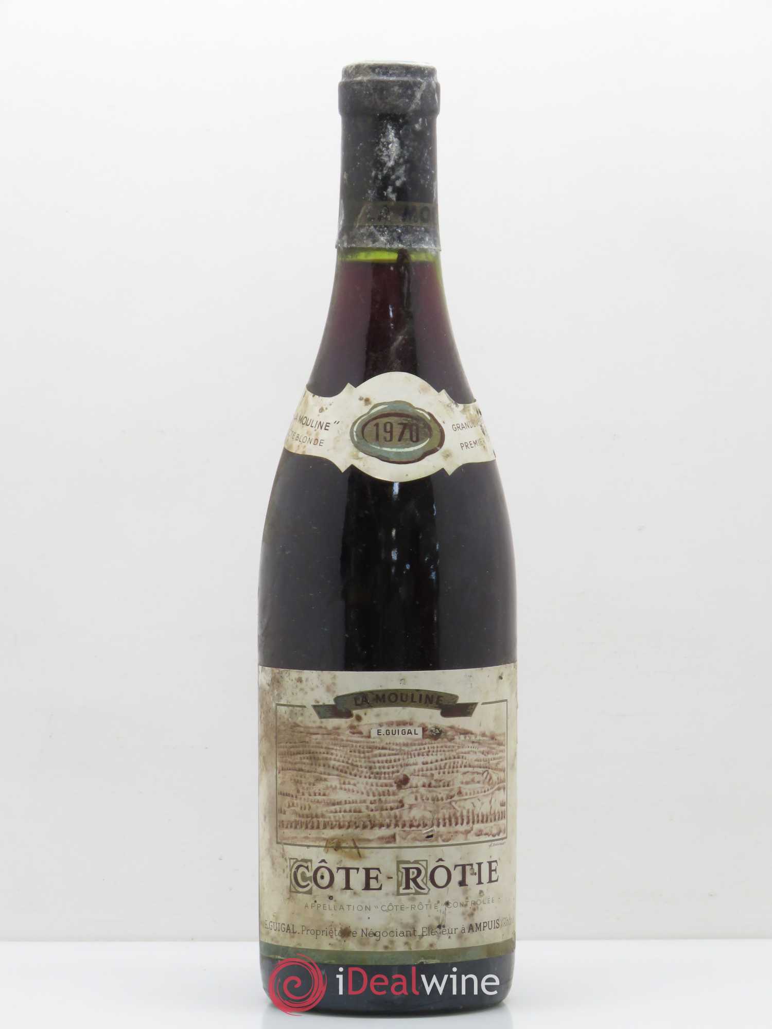Côte-Rôtie La Mouline Guigal 1970 - Lot de 1 bouteille - 0