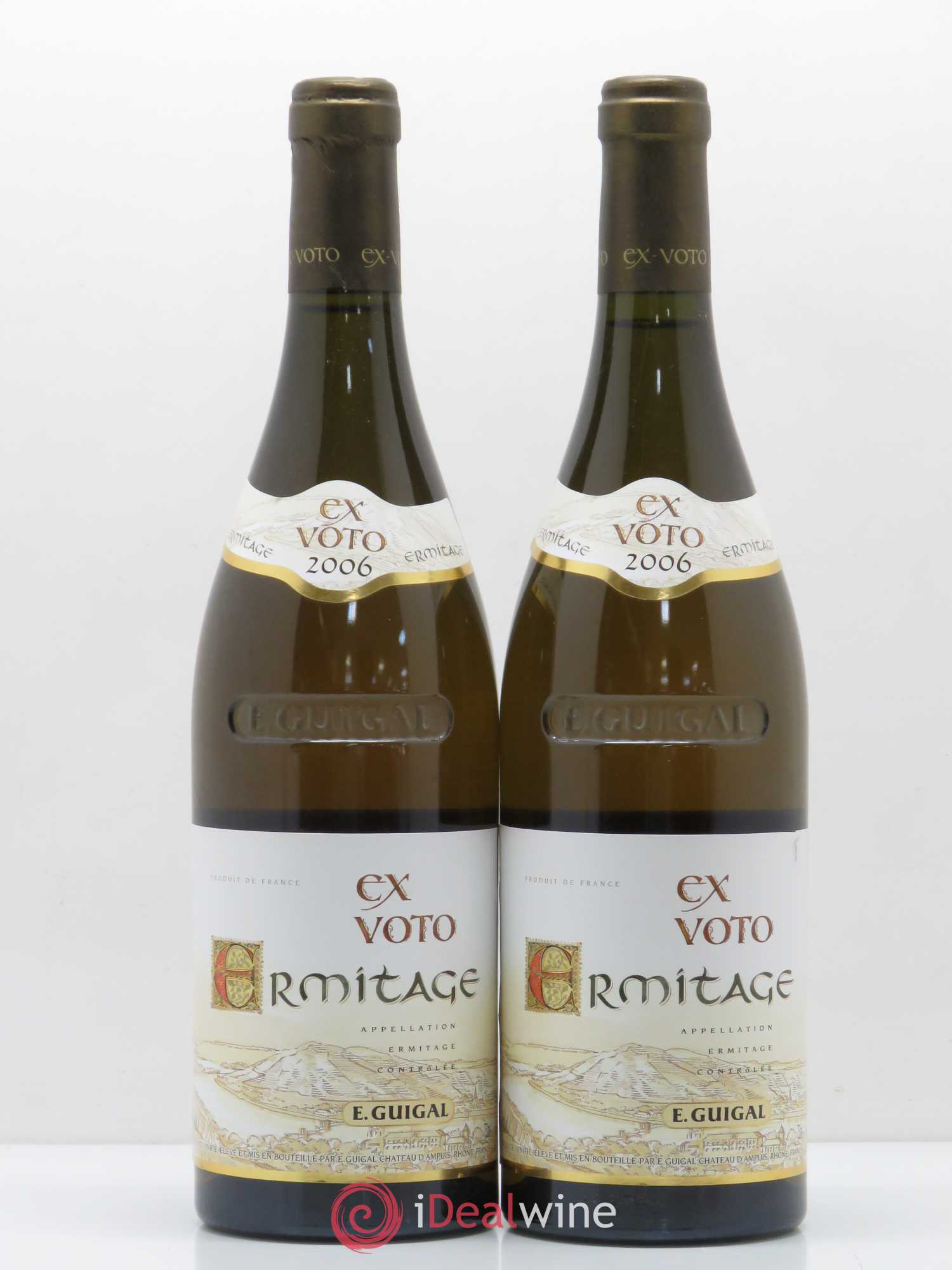 Ermitage Ex Voto Guigal 2006 - Lot de 2 bouteilles - 0