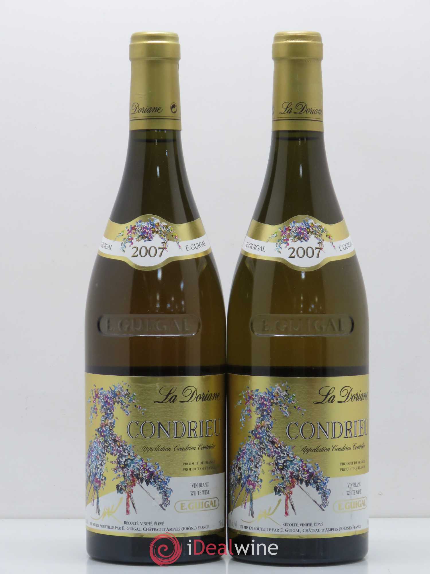 Condrieu La Doriane Guigal 2007 - Lot de 2 bouteilles - 0