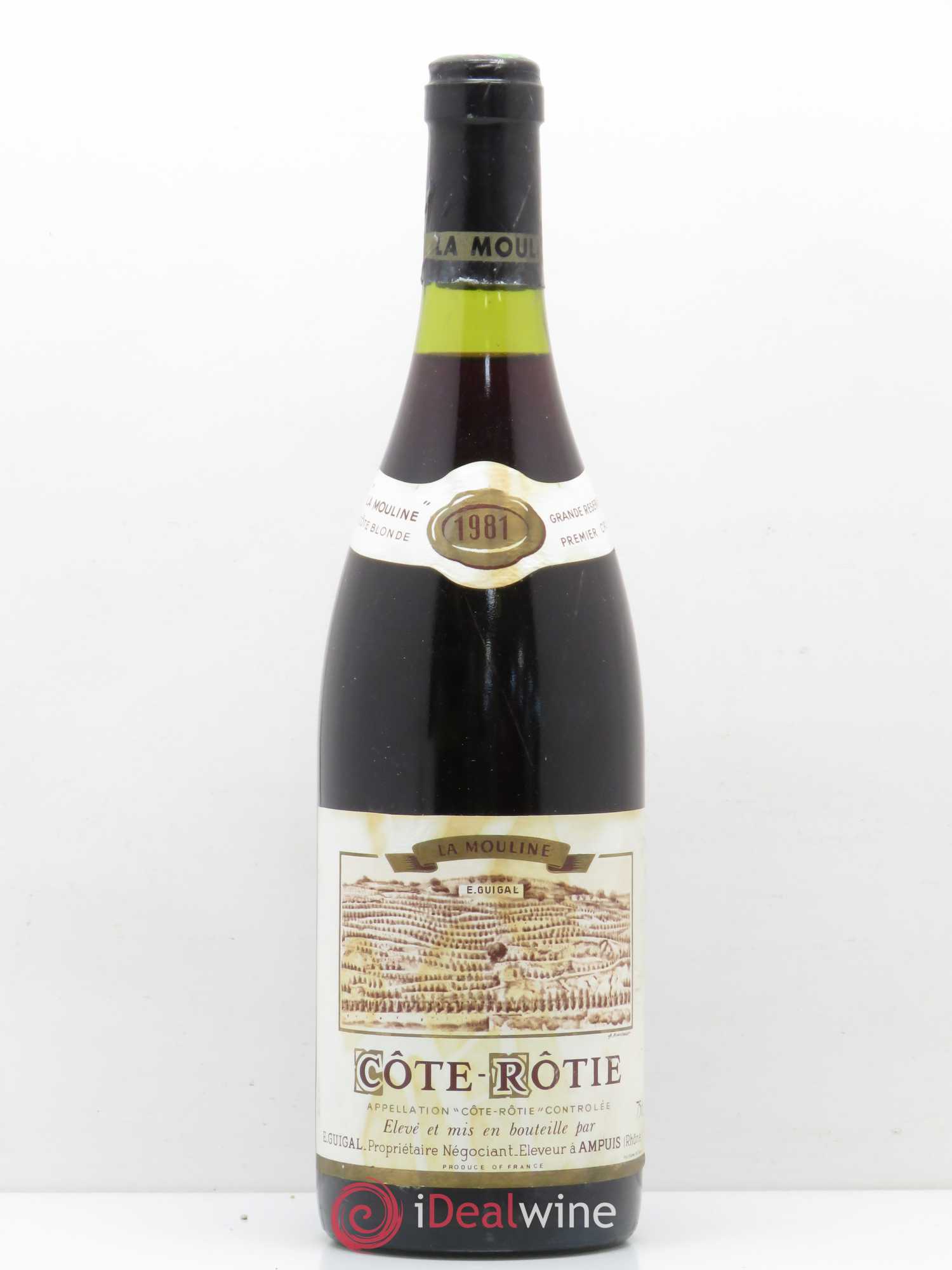 Côte-Rôtie La Mouline Guigal 1981 - Lot de 1 bouteille - 0