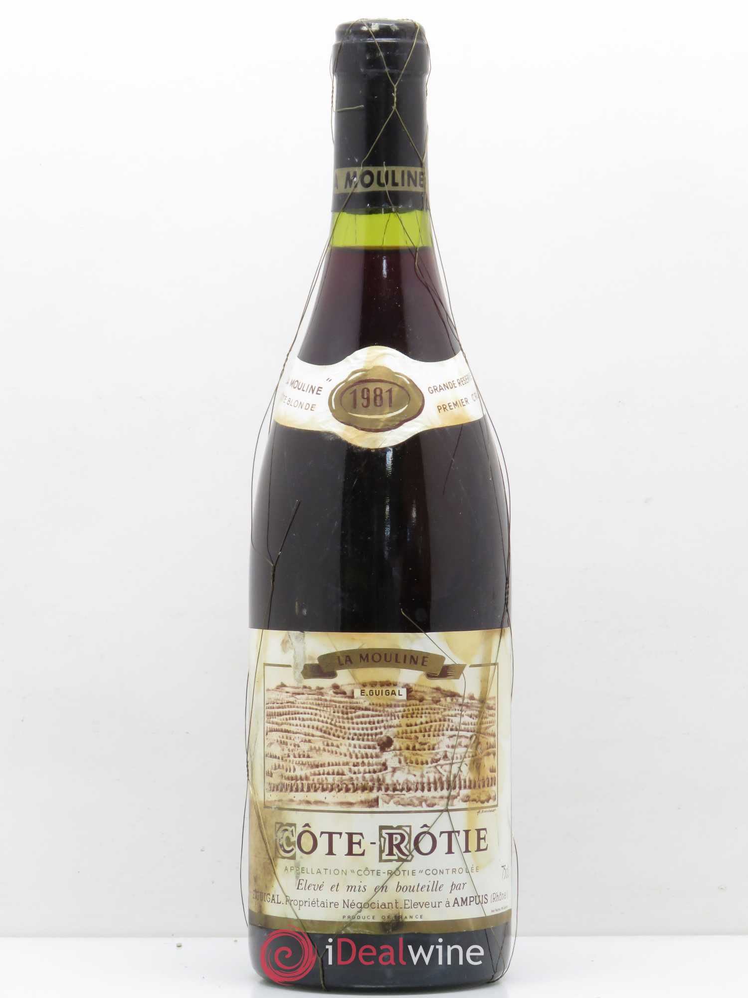 Côte-Rôtie La Mouline Guigal 1981 - Lot de 1 bouteille - 0