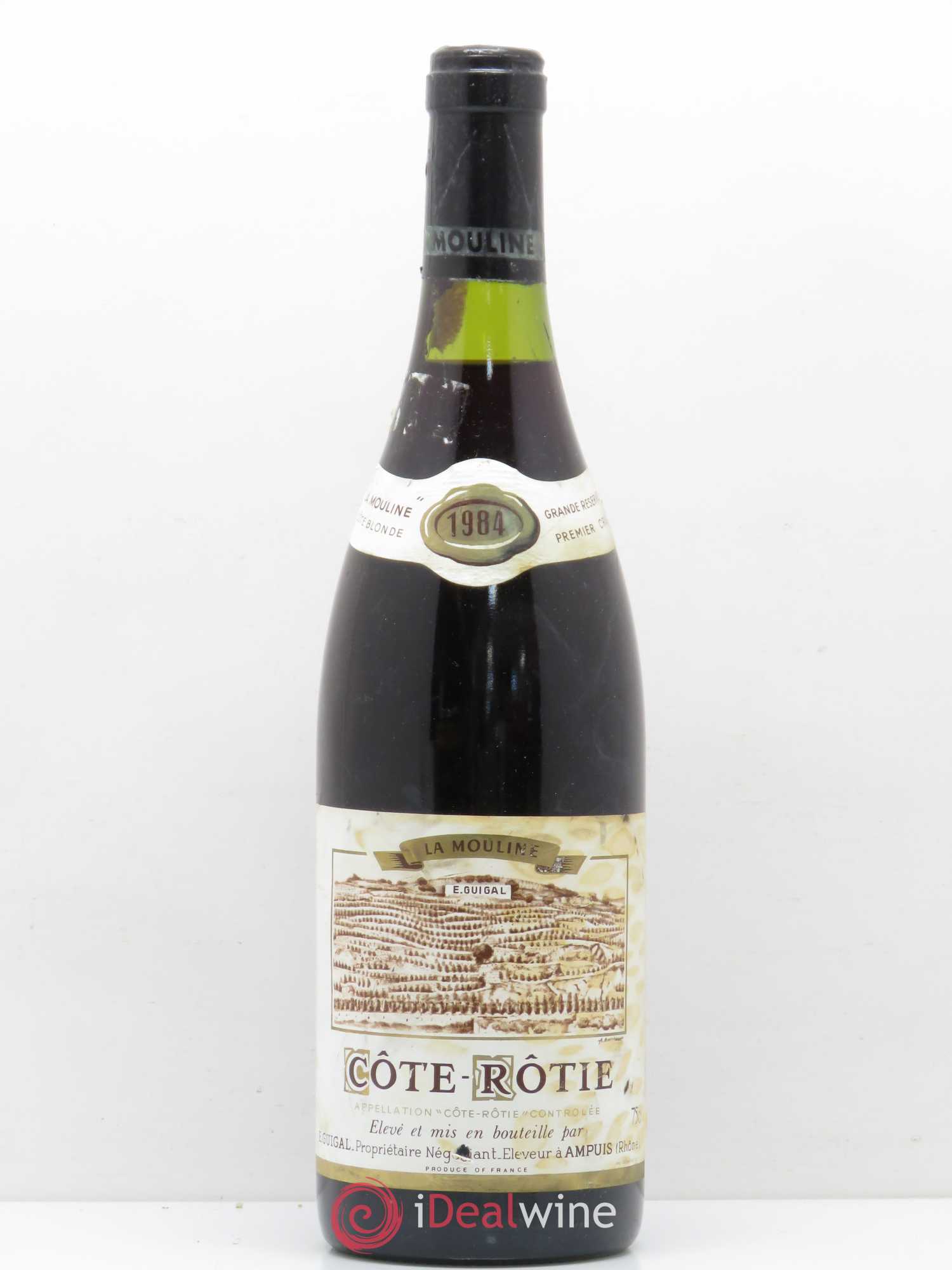 Côte-Rôtie La Mouline Guigal 1984 - Lot de 1 bouteille - 0