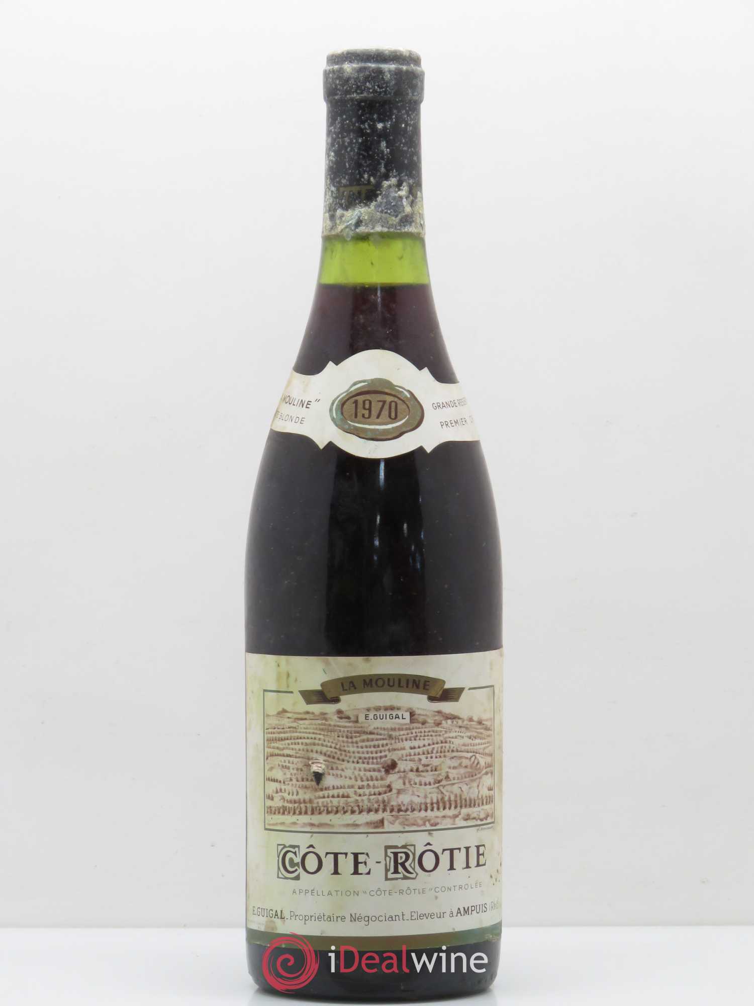 Côte-Rôtie La Mouline Guigal 1970 - Lot de 1 bouteille - 0