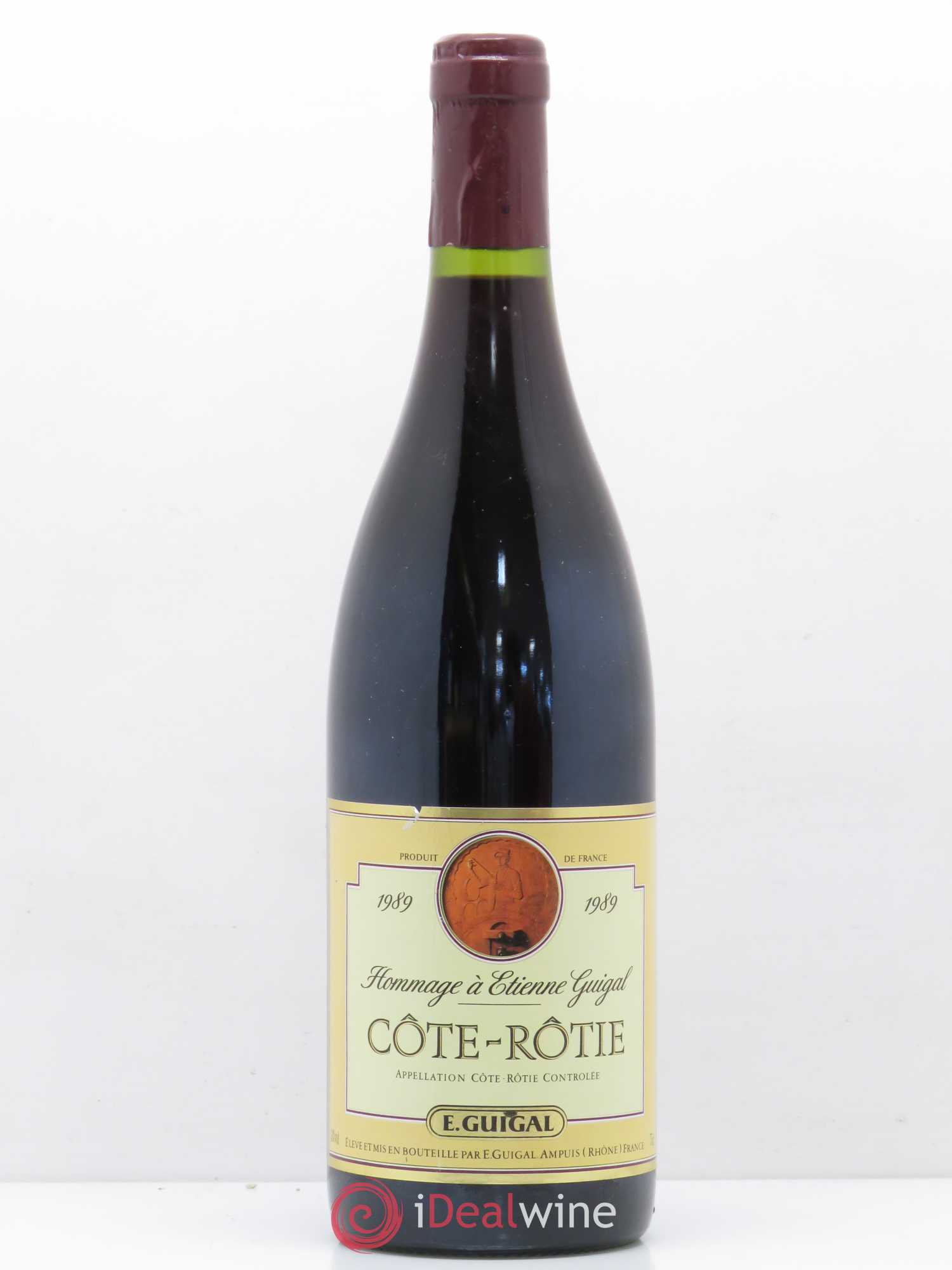 Côte-Rôtie Cuvée Hommage à Etienne Guigal Guigal 1989 - Lot de 1 bouteille - 0