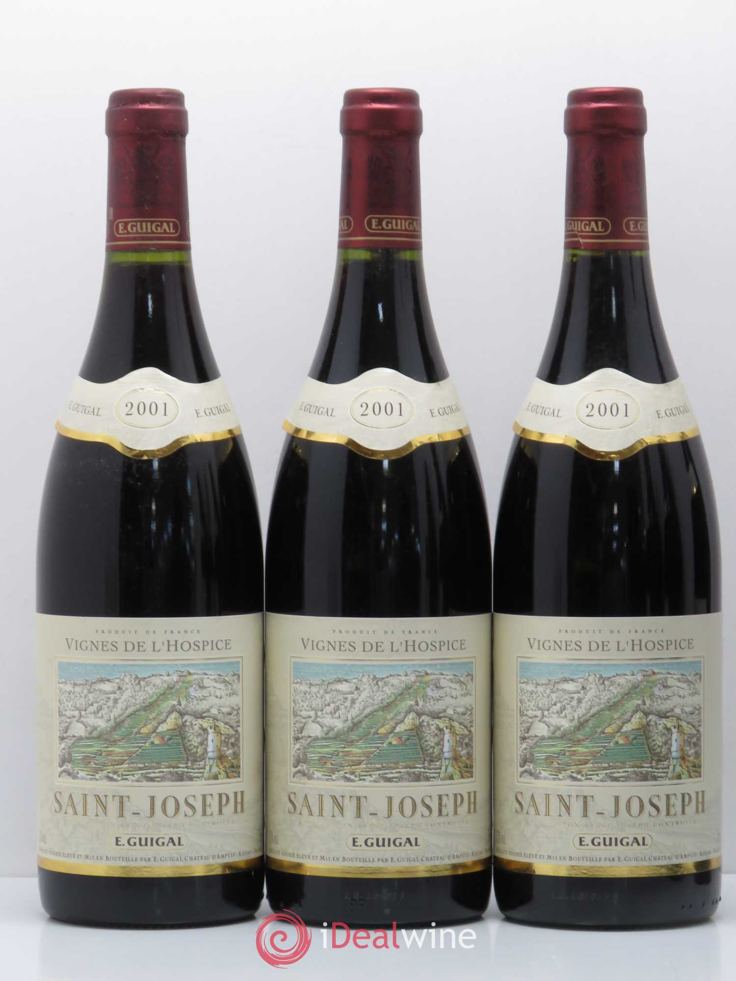 Saint-Joseph Vignes de l'Hospice Guigal 2001 - Lot de 6 bouteilles - 2