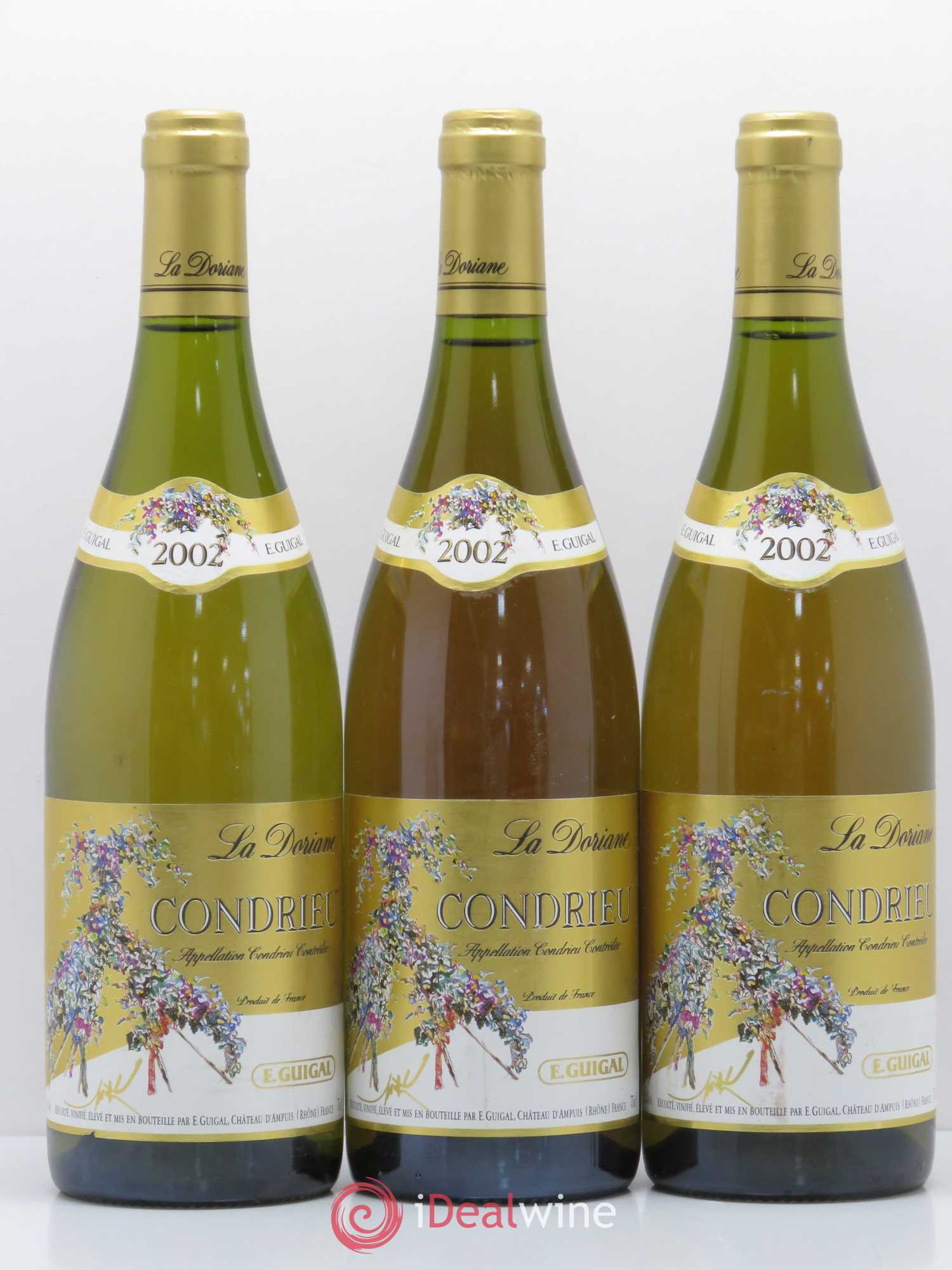 Condrieu La Doriane Guigal 2002 - Lot de 3 bouteilles - 0