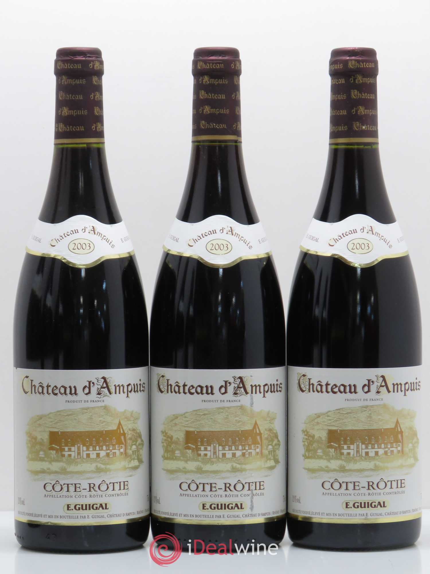 Côte-Rôtie Château d'Ampuis Guigal 2003 - Lot de 6 bouteilles - 2