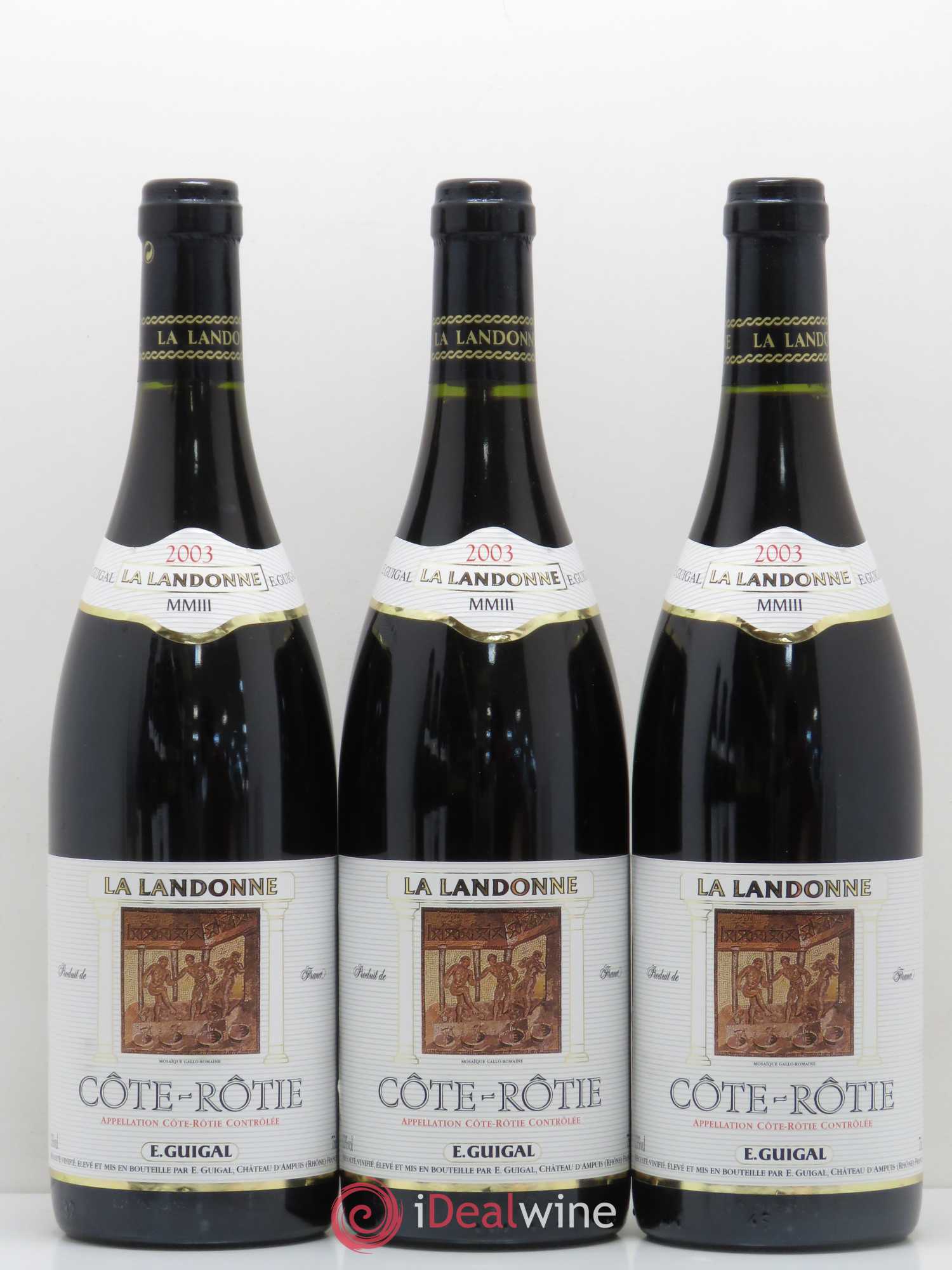 Côte-Rôtie La Landonne Guigal 2003 - Lot de 12 bouteilles - 3
