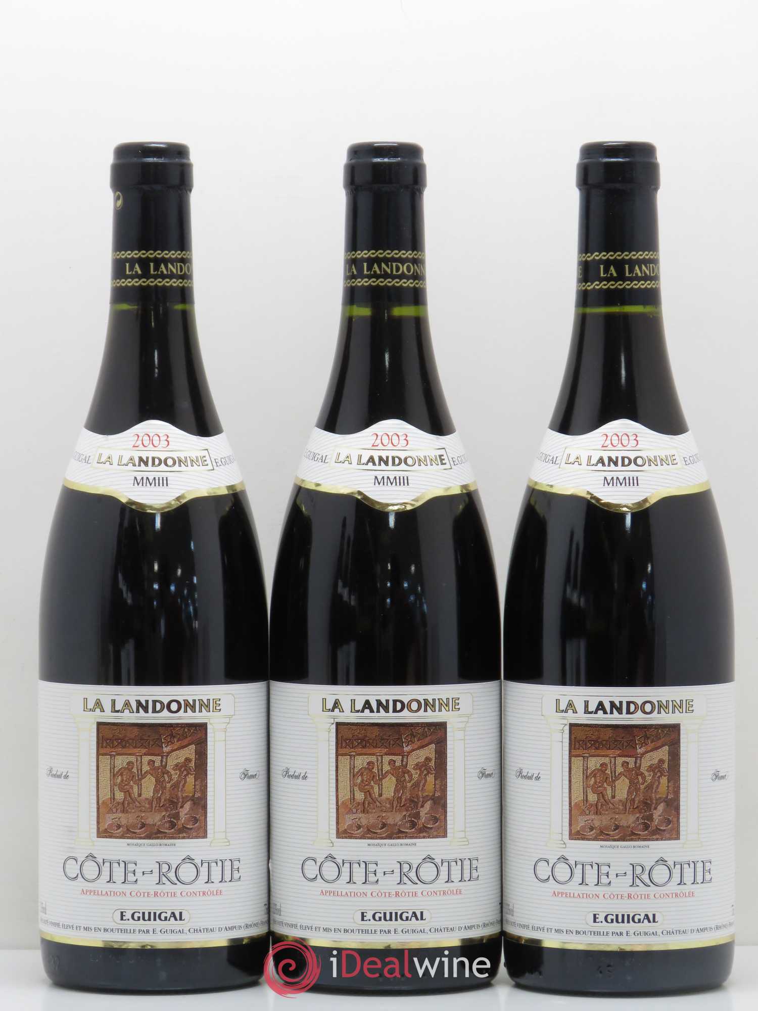 Côte-Rôtie La Landonne Guigal 2003 - Lot de 12 bouteilles - 5