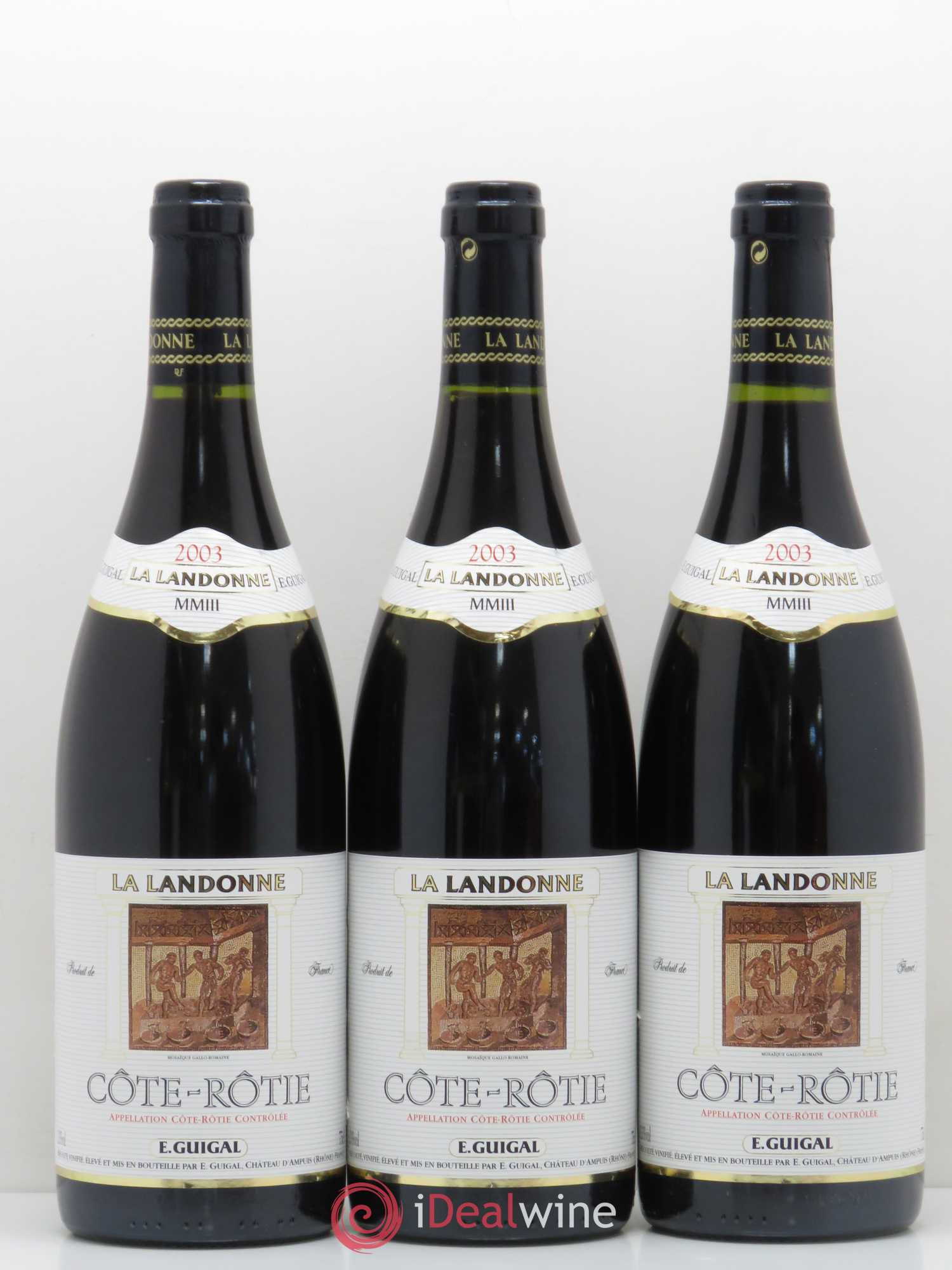 Côte-Rôtie La Landonne Guigal 2003 - Lot de 12 bouteilles - 7