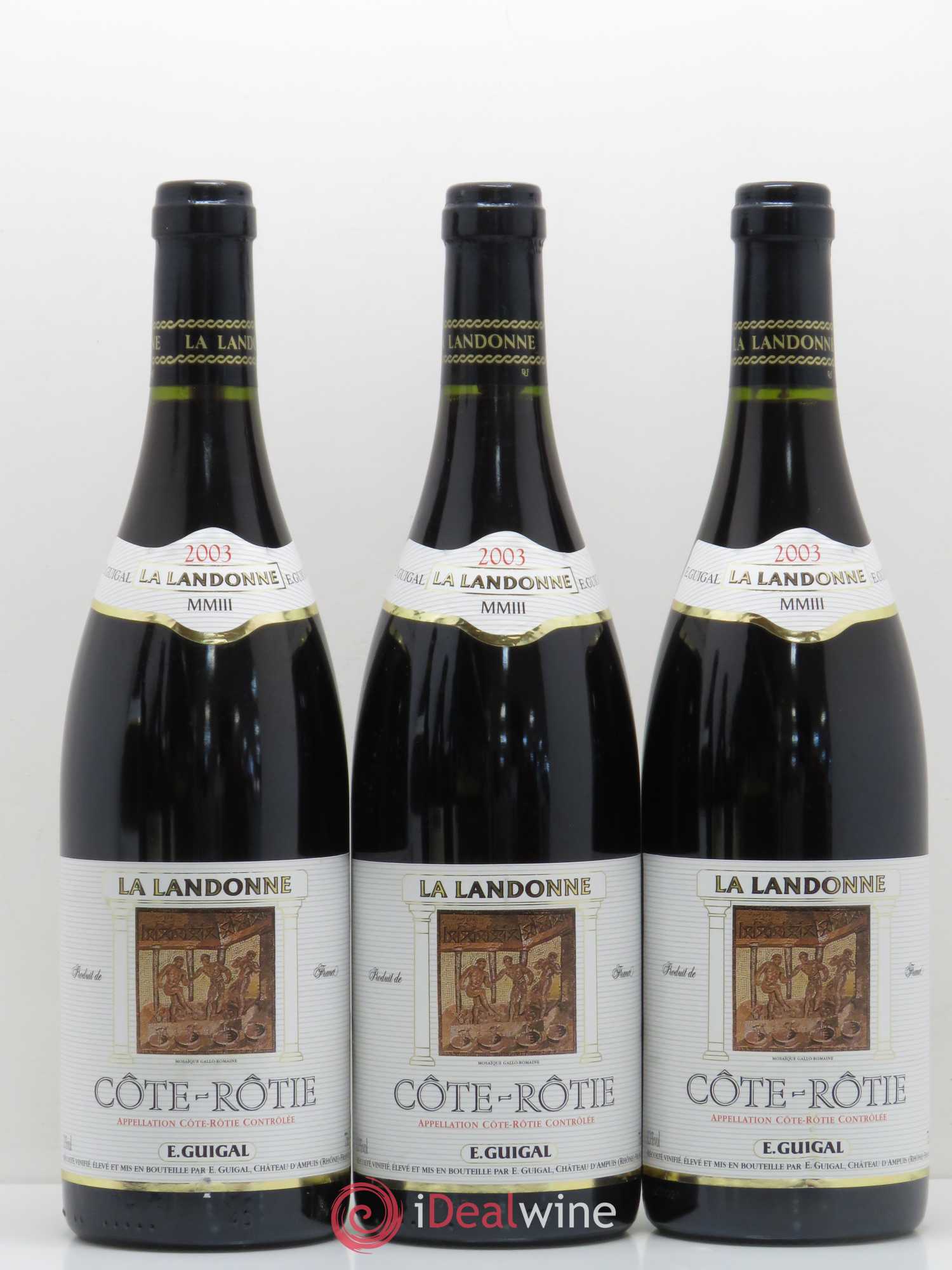 Côte-Rôtie La Landonne Guigal 2003 - Lot de 6 bouteilles - 3