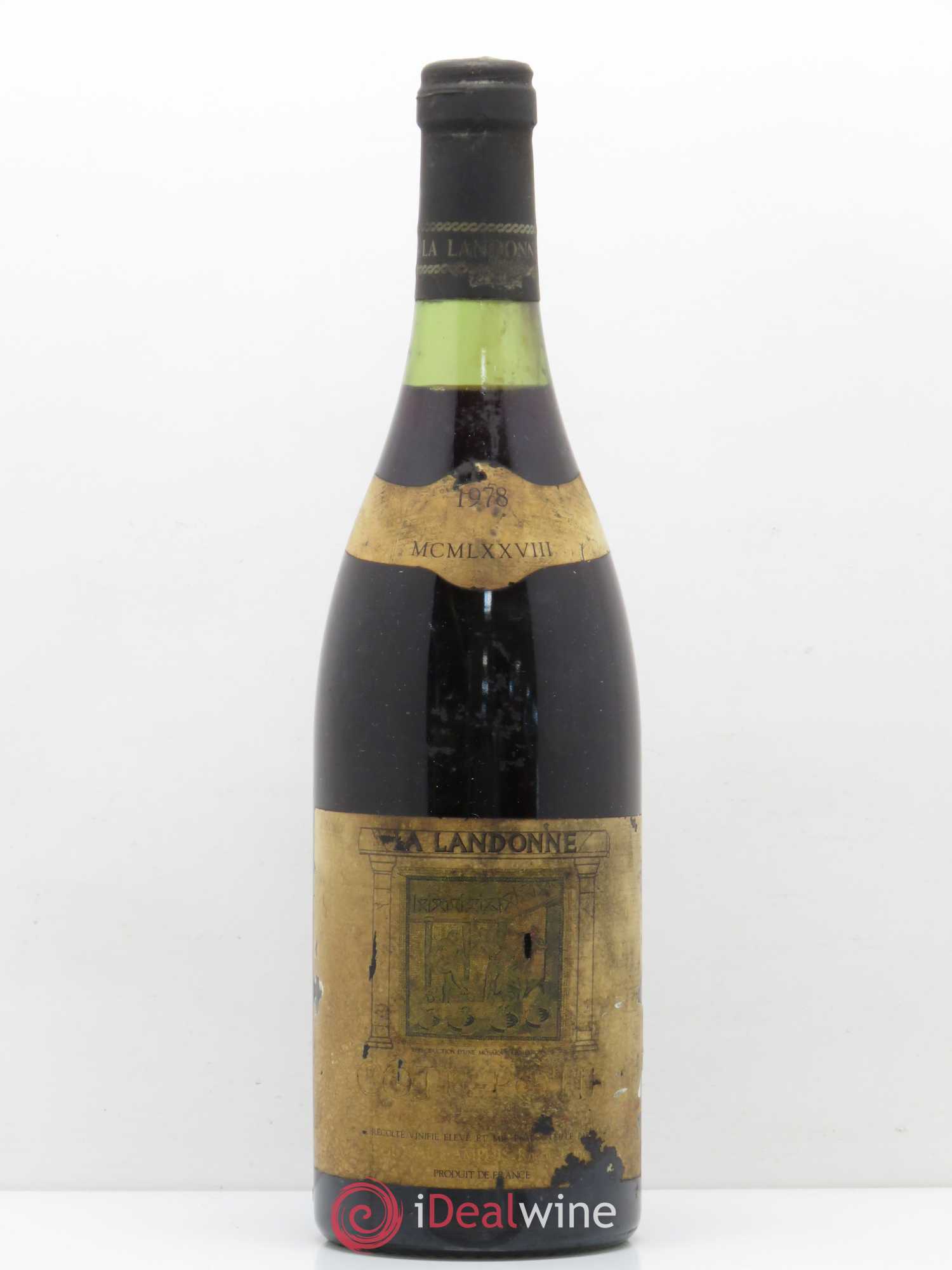 Côte-Rôtie La Landonne Guigal 1978 - Lot de 1 bouteille - 0