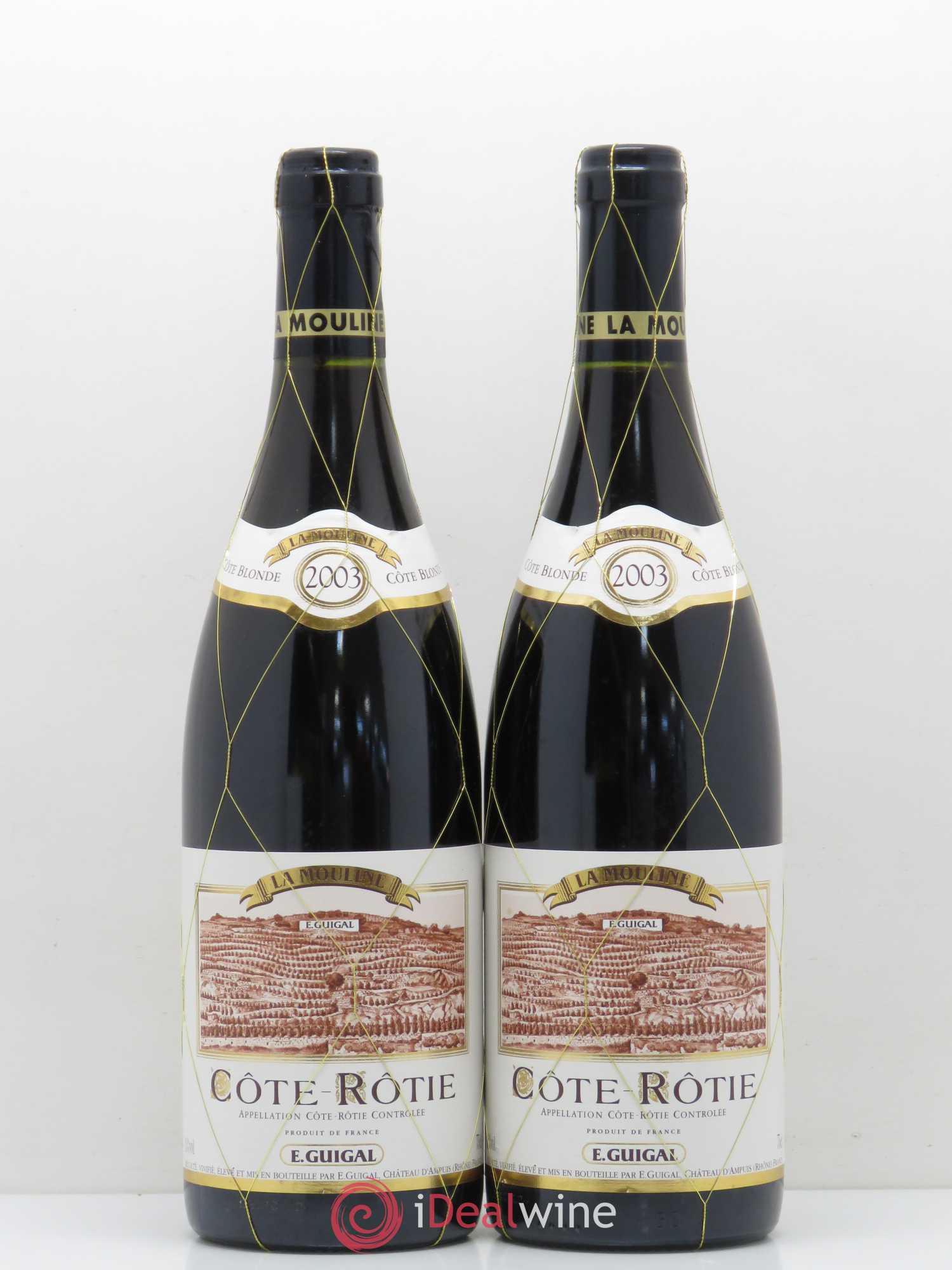 Côte-Rôtie La Mouline Guigal 2003 - Lot de 2 bouteilles - 0