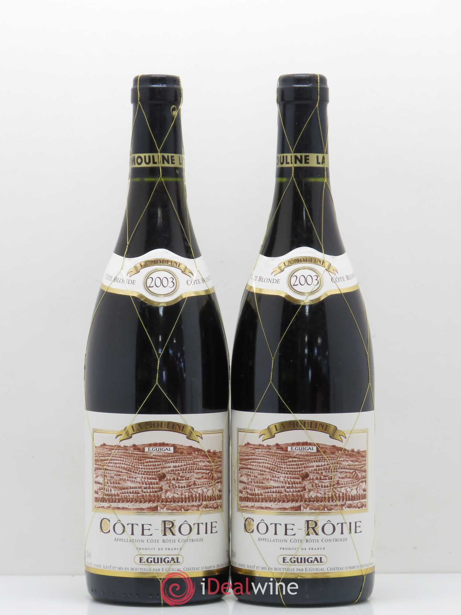 Côte-Rôtie La Mouline Guigal 2003 - Lot de 2 bouteilles - 0